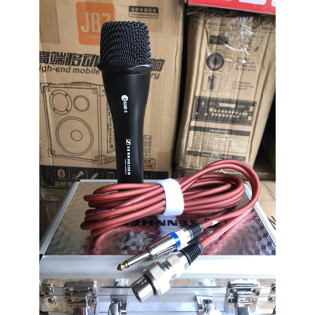 MICRO CÓ DÂY SENNHEISER 868 II-S HỘP NHÔM - HÀNG NHẬP KHẨU