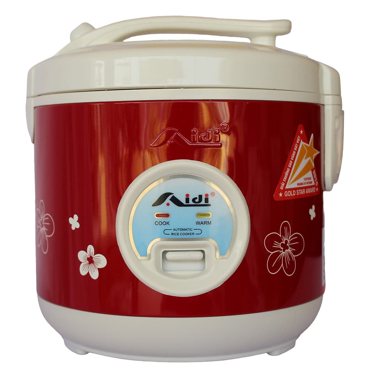 Nồi Cơm Điện Tự Động Nắp Gài Aidi MR-SM 88S (1 lít) - Màu Ngẫu Nhiên - Chính Hãng