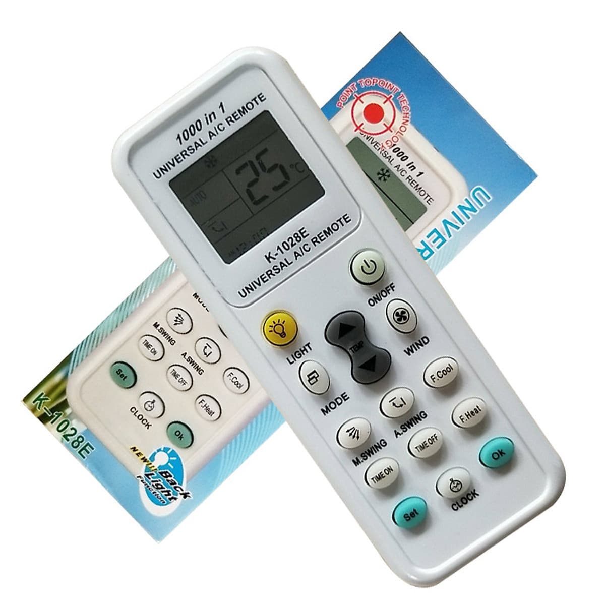 Điều khiển điều hòa đa năng 1000 in 1 Cho các loại điều hòa