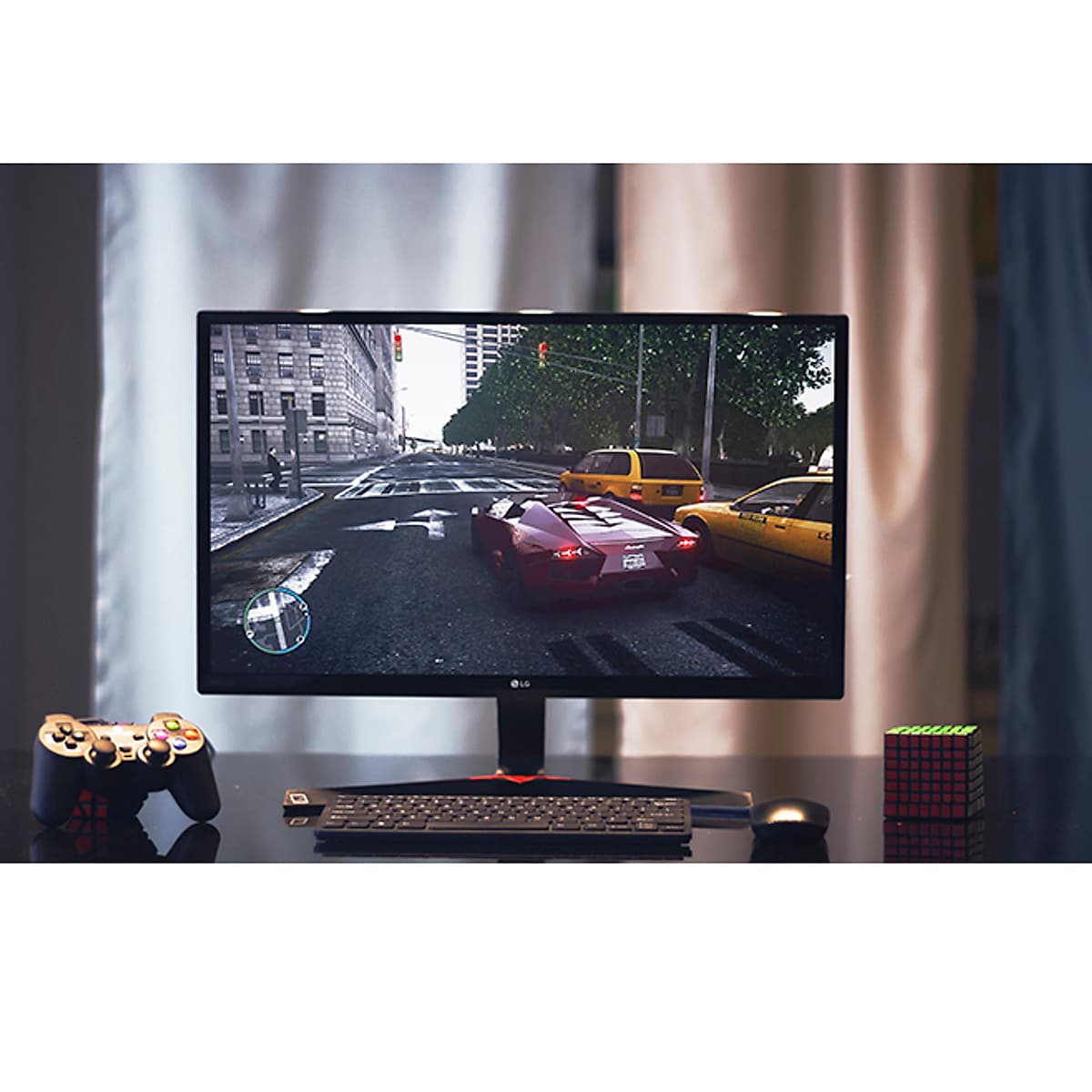 Màn Hình Gaming LG 24MP59G-P 24inch FullHD 5ms 75Hz FreeSync IPS - Hàng Chính Hãng