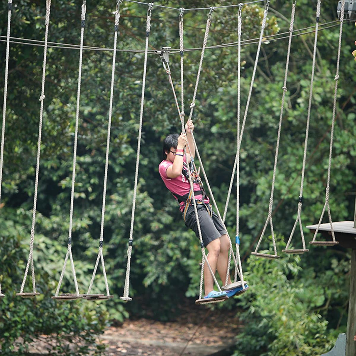 Vé Megazip Adventure Ở Sentosa Singapore