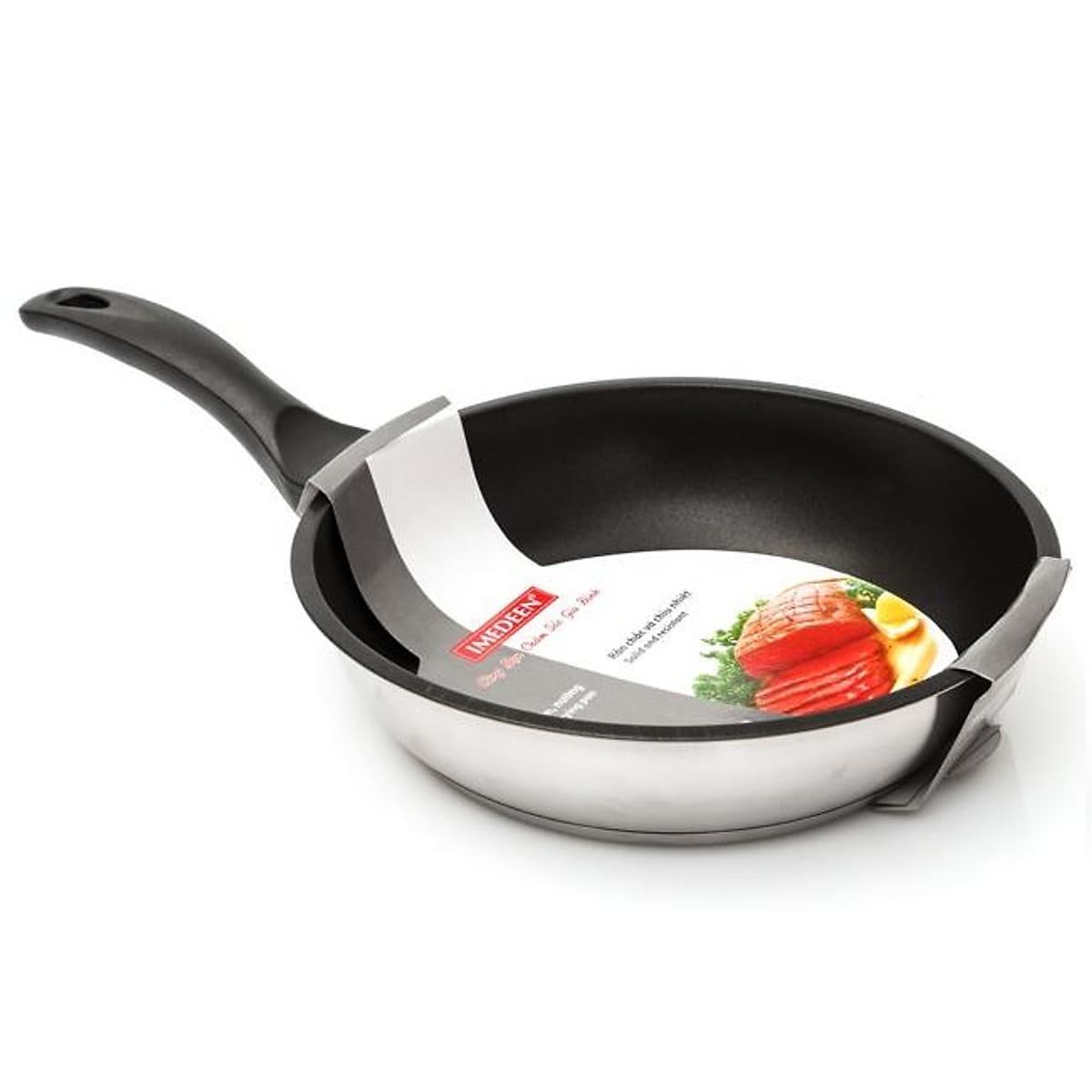 Chảo Inox Chống Dính 3 Đáy Fivestar CKD22-3DI (22cm)  - Hàng Chính Hãng