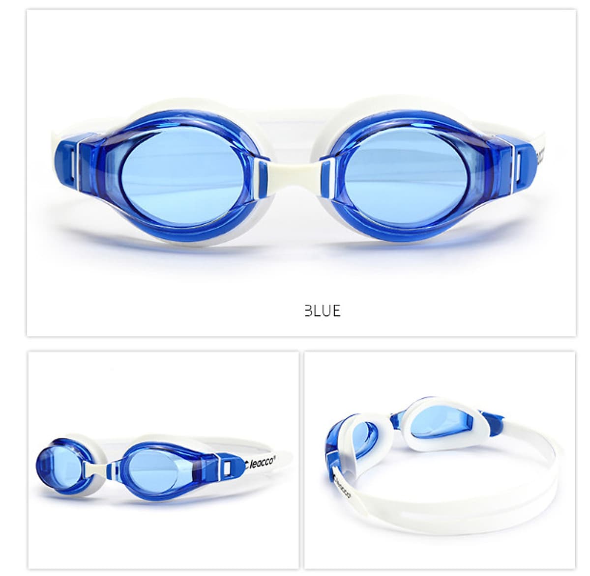 Kính bơi chống tia UV , Chống sương mù , bảo vệ mắt YESURE Cleacco, Dây đeo được làm 100% silicone mềm mại, thoải mái, dành cho vận động viên chuyên nghiệp hoặc người có sở thích đi bơi - Hàng Chính Hãng