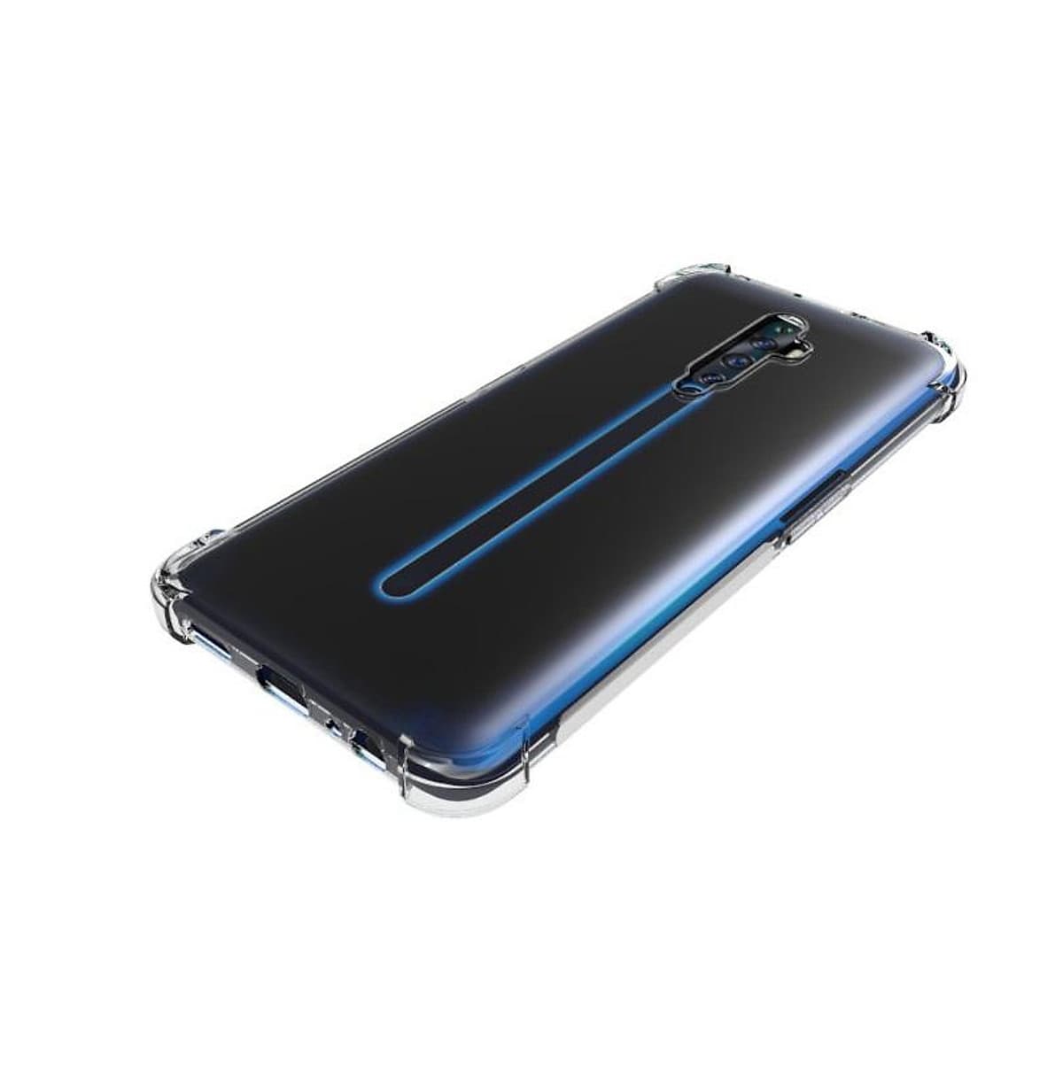 Ốp lưng Silicon dẻo trong, suốt chống sốc cho Oppo Reno 2F