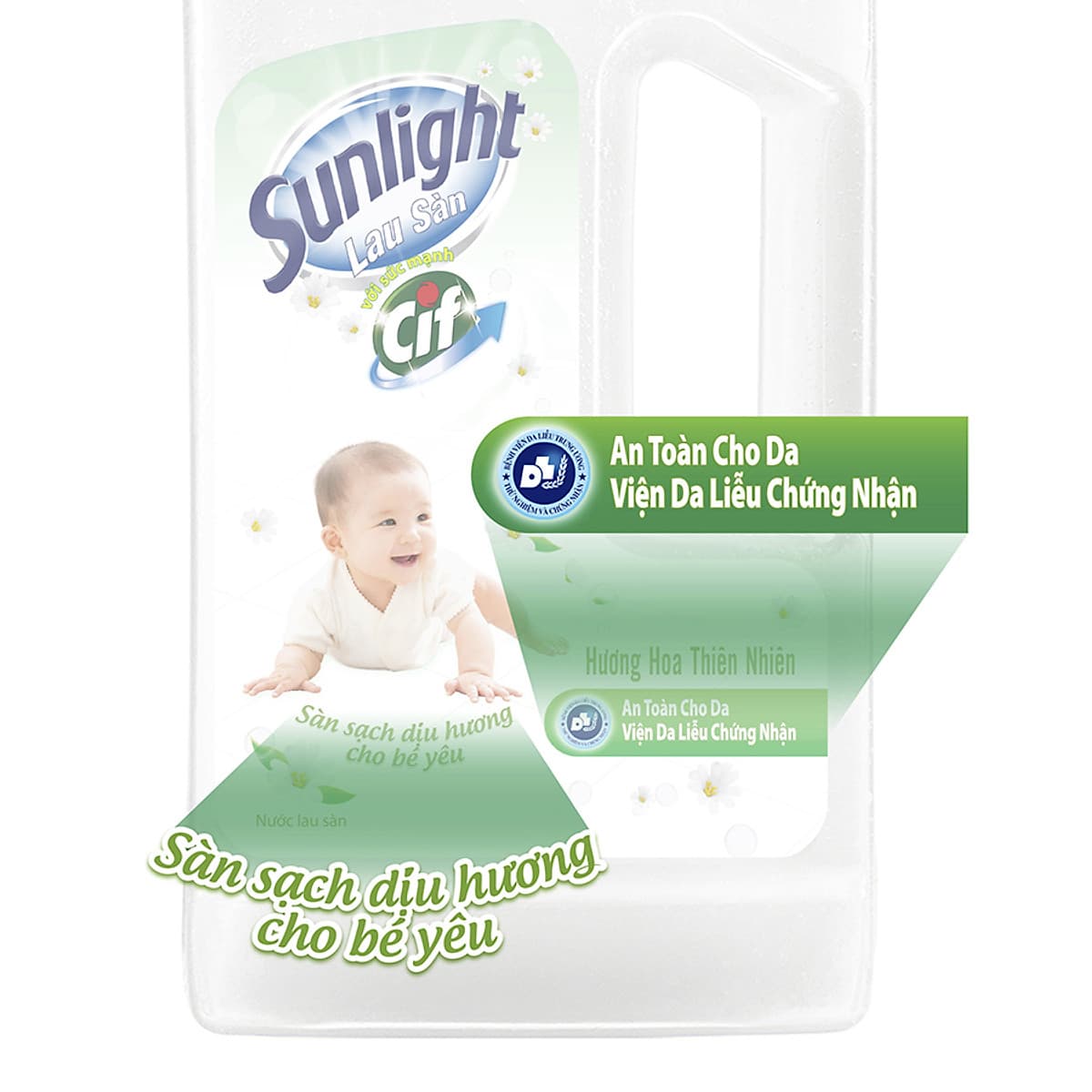 Nước Lau Sàn Sunlight Hương Hoa Thiên Nhiên (1Kg)