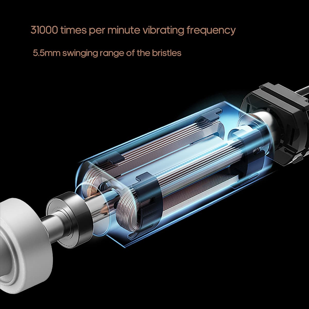 Bàn chải đánh răng điện Xiaomi Youpin DR.BEI với công nghệ Sonic chống thấm nước và có thể tái sạc