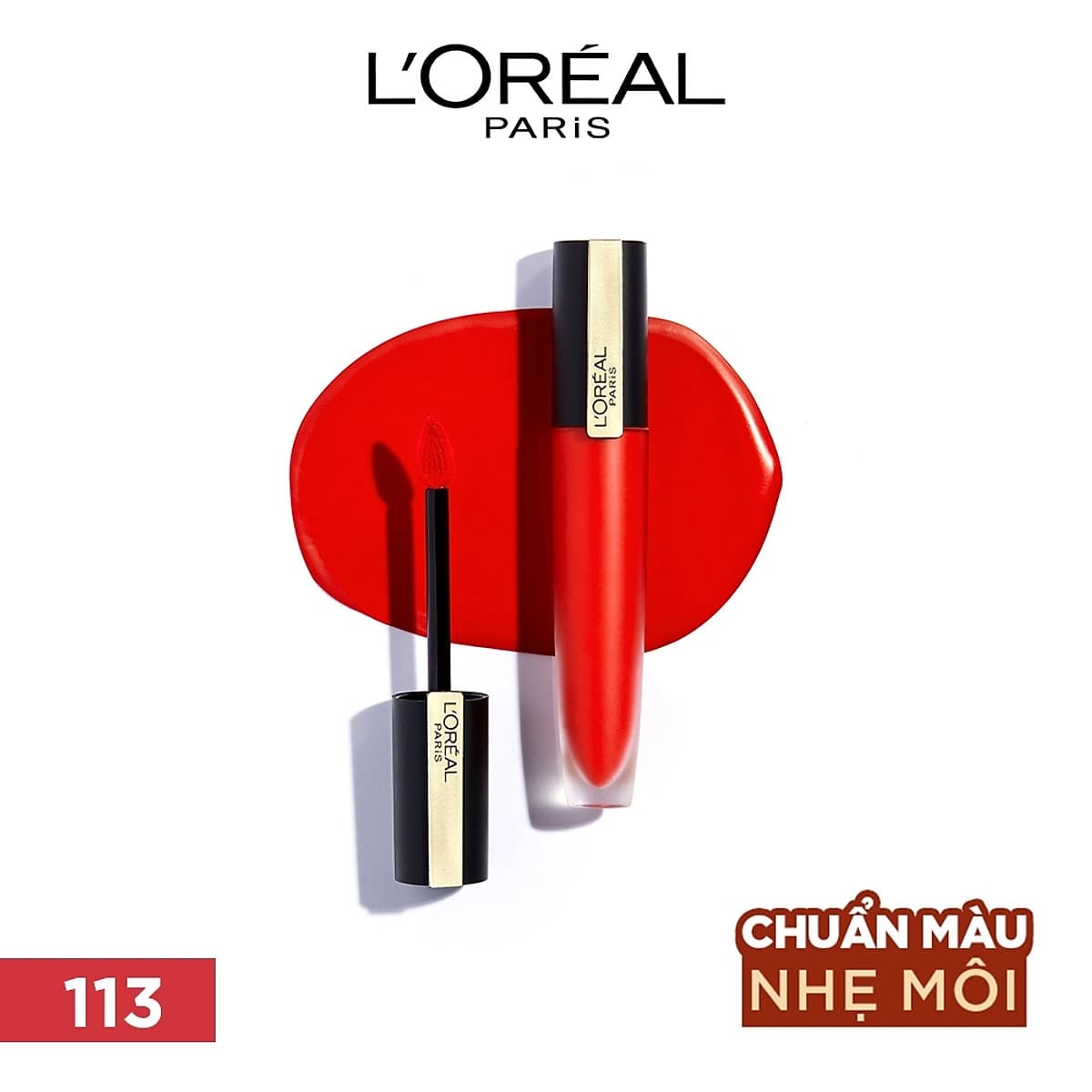 Son kem lì nhẹ môi cao cấp Rouge Signature L'Oreal Paris 7ml