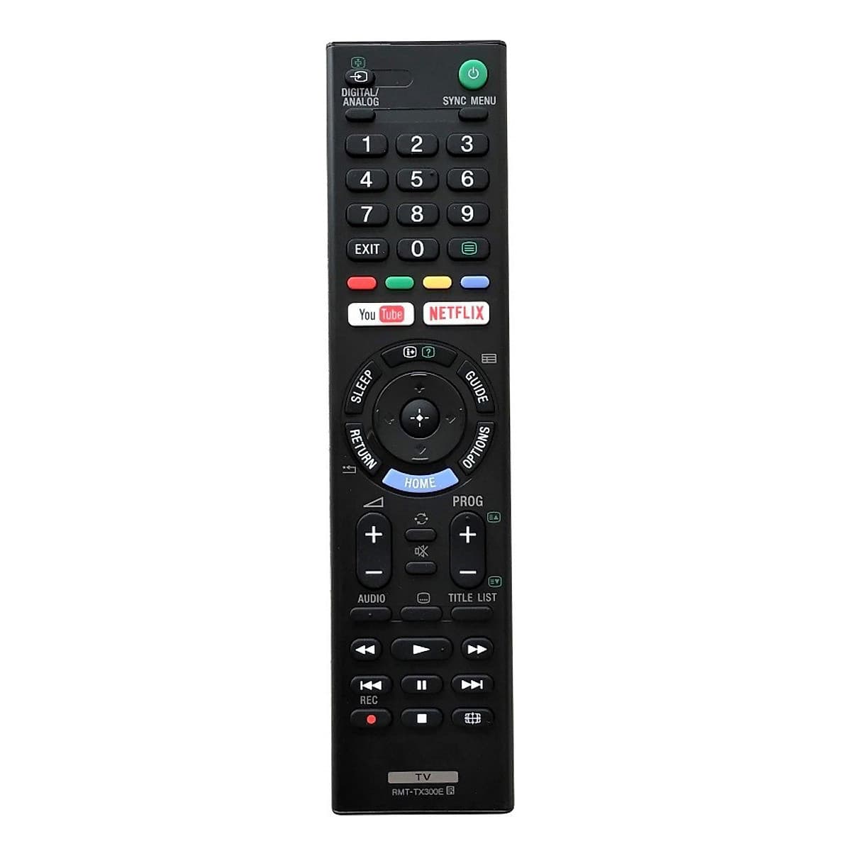 Remote Điều Khiển Dành Cho Internet TV, TV LED, Smart TV SONY RMT-TX300E (Kèm pin AAA Maxell)