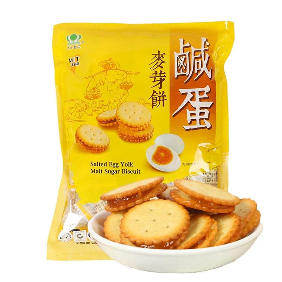 Bánh quy trứng muối Đài Loan 180gr