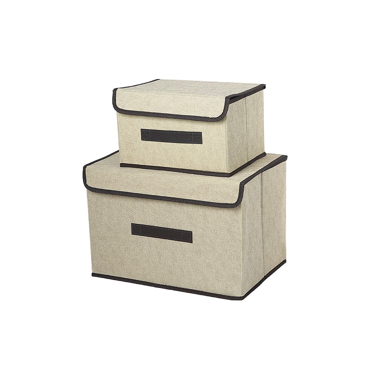 2 Hộp Vải Đựng Đồ Cá Nhân, Đựng Quần áo, Vớ, Đồ Lót, Đồ Chơi Size L,M