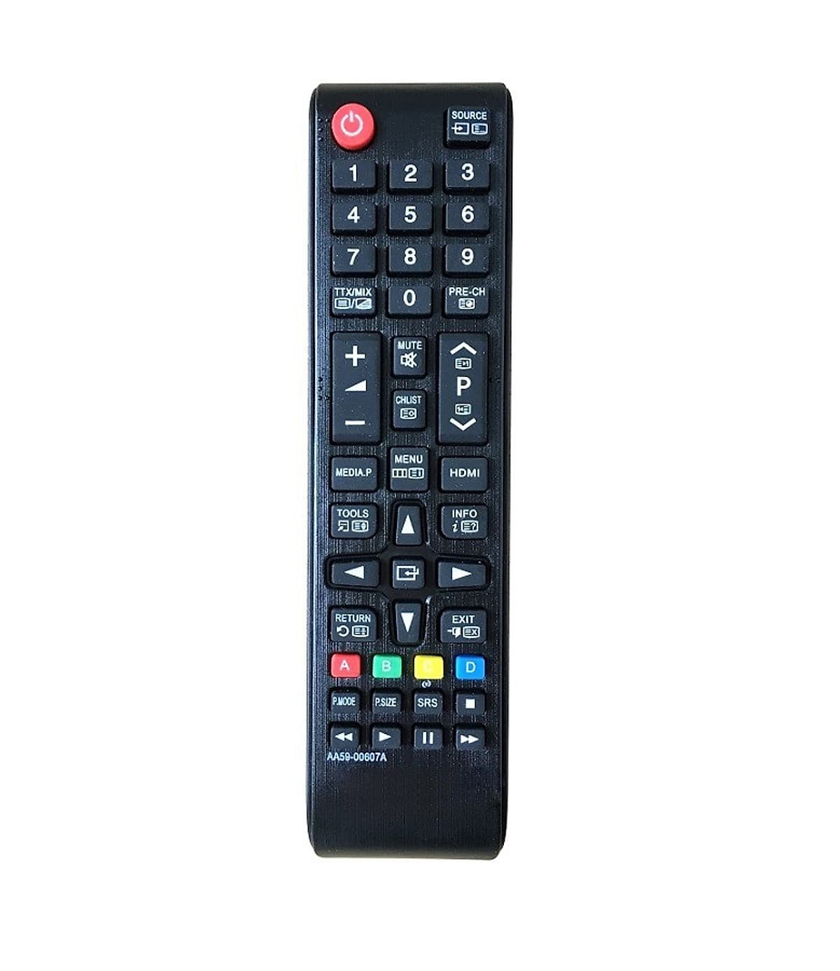 Remote Điều Khiển Dành Cho TV LCD, TV LED SAMSUNG AA59-00607A Grade A+ (Kèm Pin AAA Maxell)