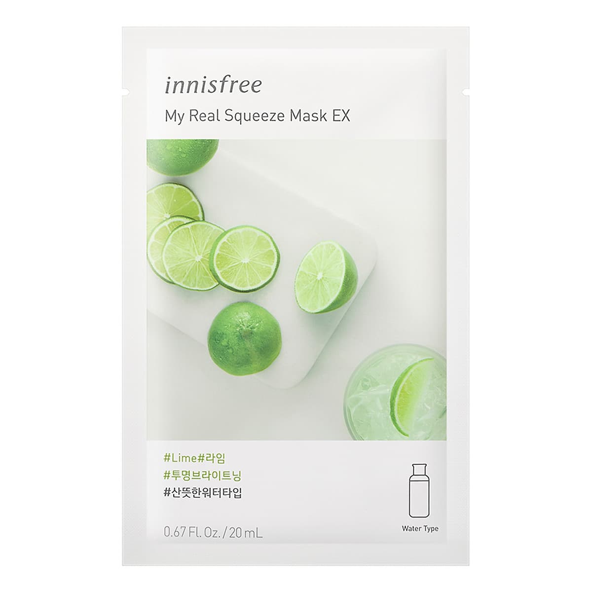 Mặt Nạ Giấy Innisfree My Real Squeeze Mask 20ml