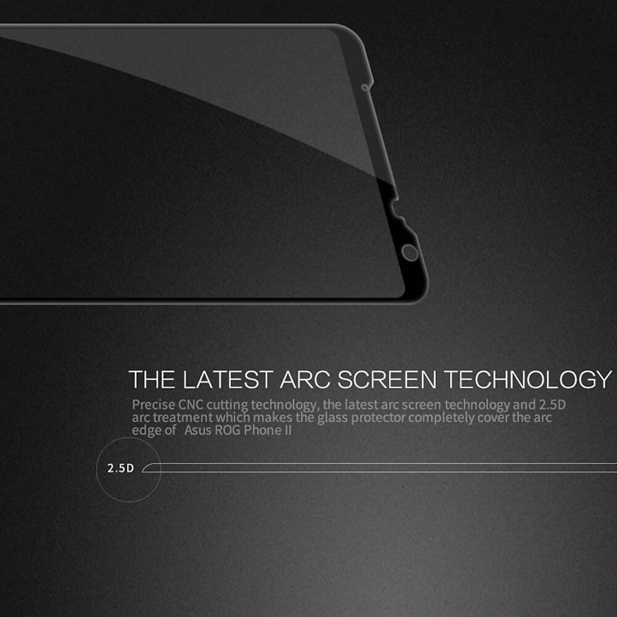 Cường lực full cho Rog Phone 2 Nillkin CP+ Pro - Hàng nhập khẩu