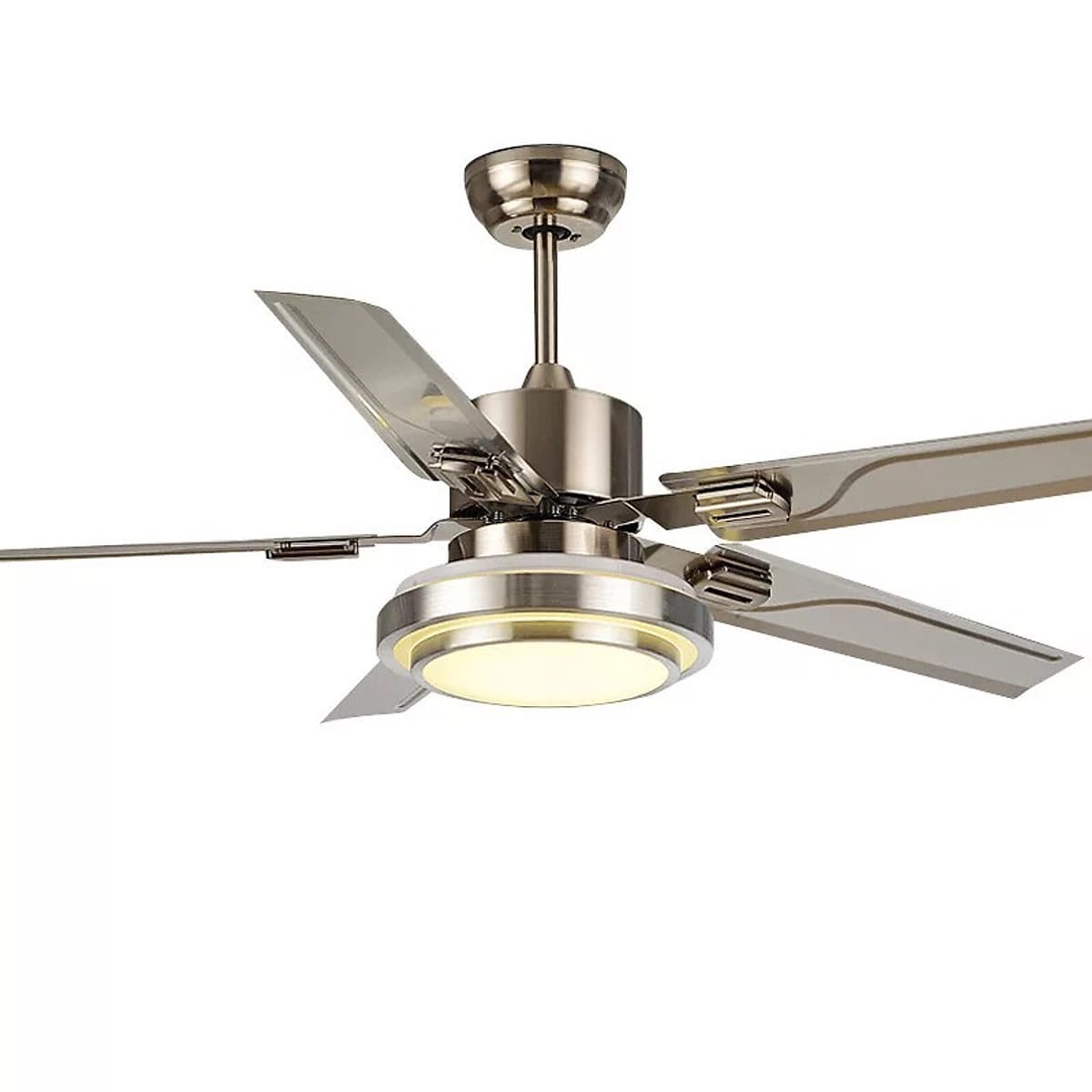 Quạt trần đèn QTK80 - Điều khiển từ xa - Đèn Led 3 màu