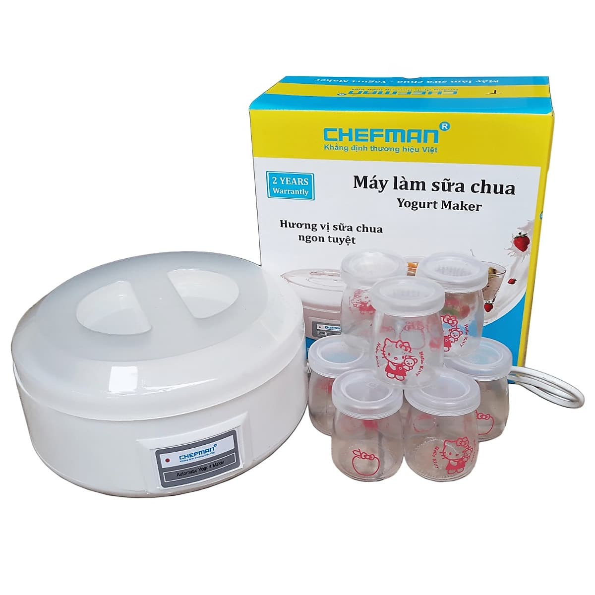 Máy làm sữa chua Chefman CM - 302T