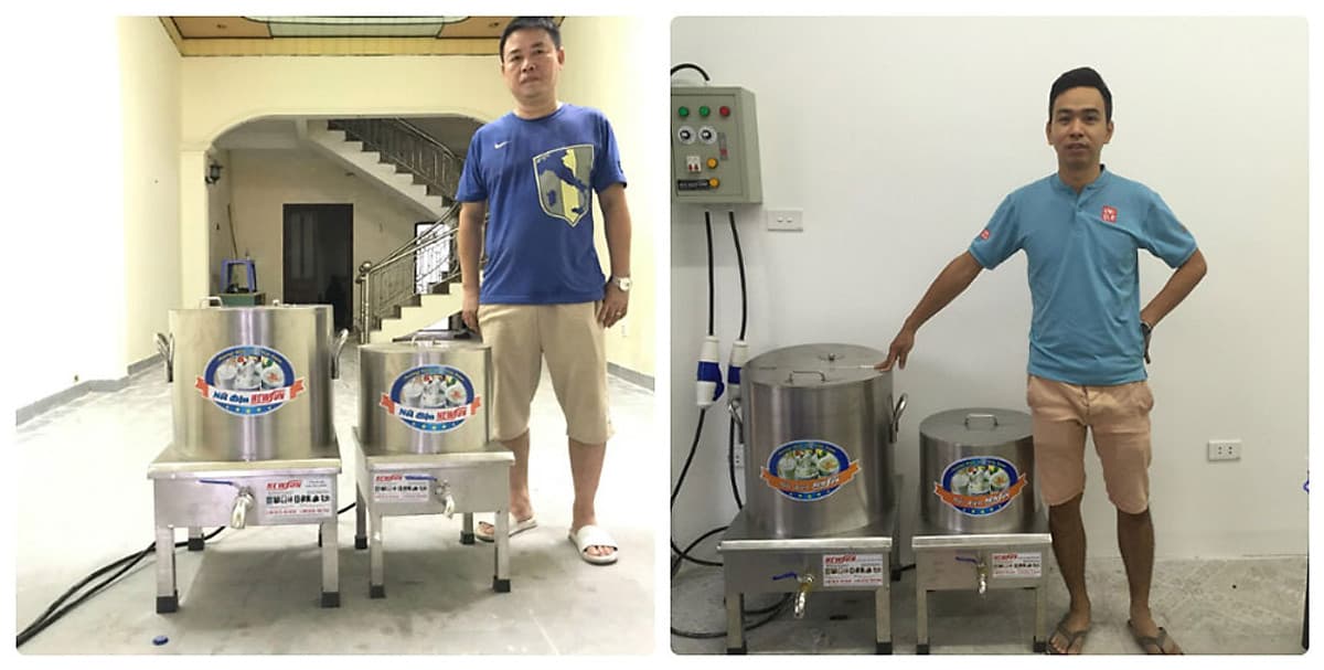 Nồi Nấu Phở Tủ Điện Rời Công Nghiệp NEWSUN - Hàng Chính Hãng