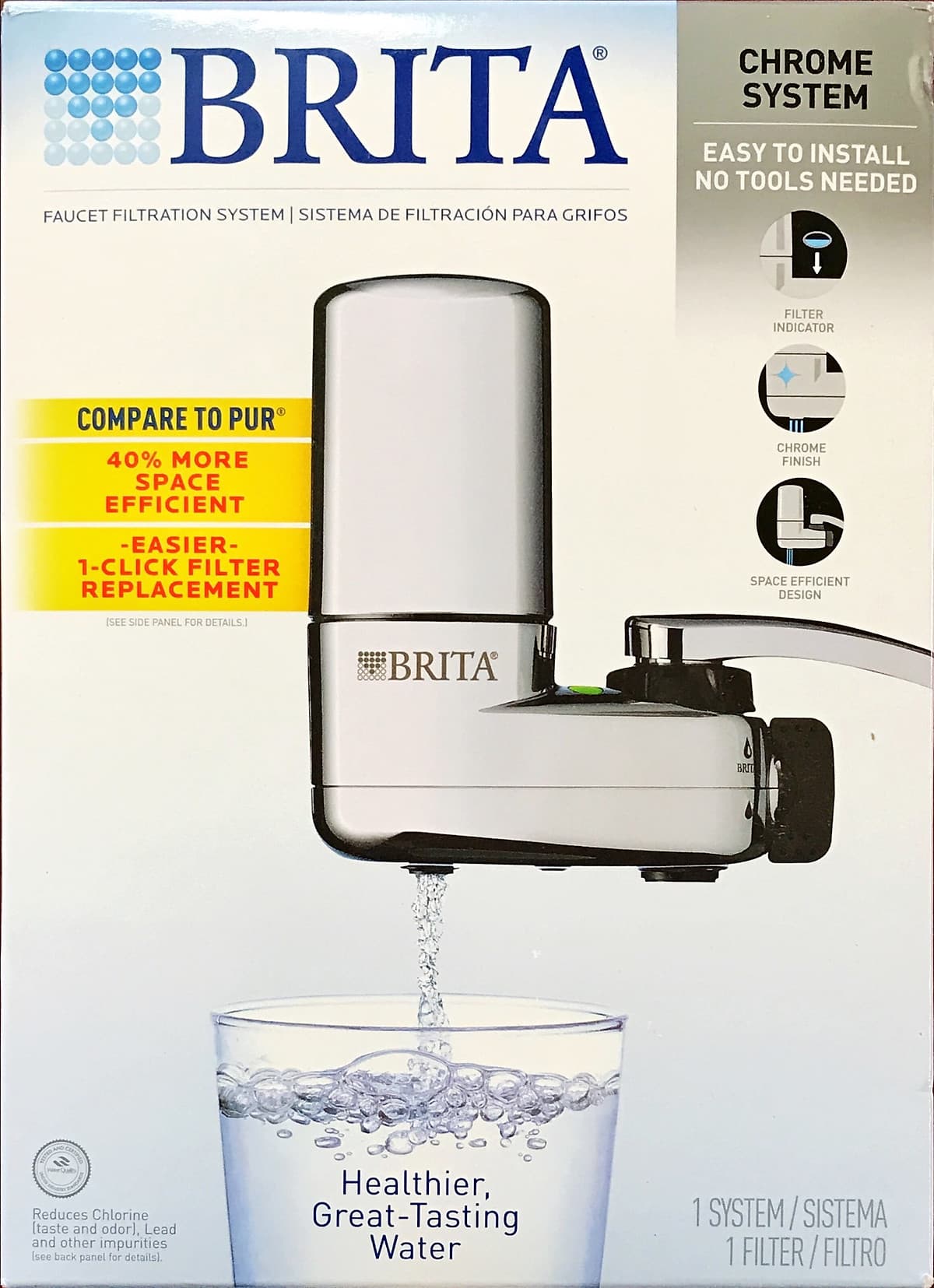 Lọc nước tại vòi Brita hàng nhập khẩu