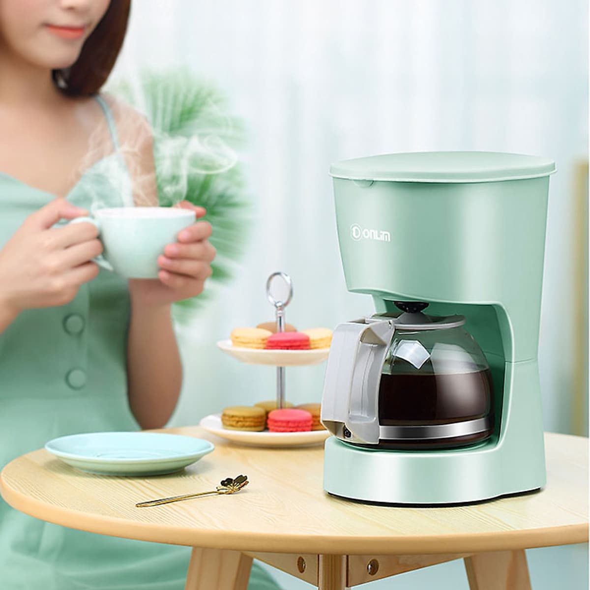 Máy pha cà phê  ( Mầu Ngẫu Nhiên ) - Hàng chính hãng