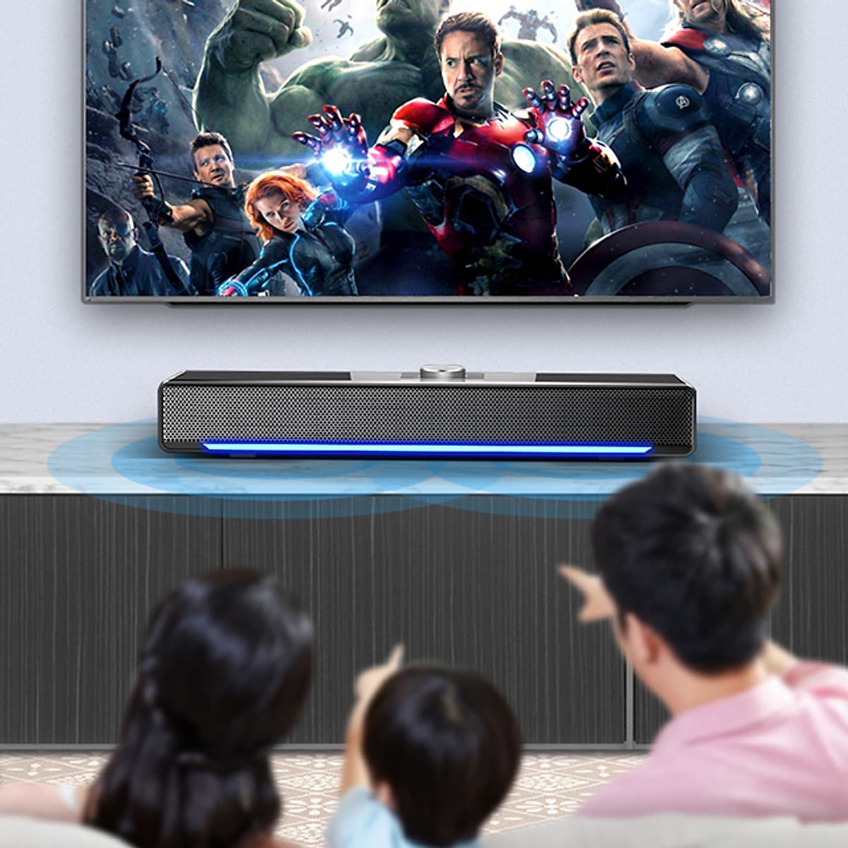 Loa Máy Vi Tính Soundbar Phiên Bản Nâng Cấp Mới Nhất Của V196, Thiết Kế Hiện Đại - Âm Thanh Siêu Trầm