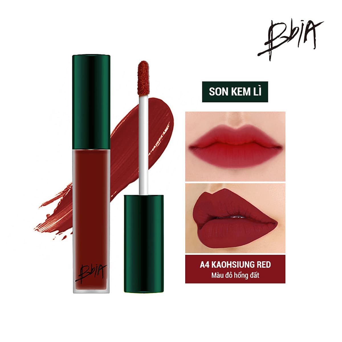 Son kem lì Bbia Last Velvet Lip Tint Asia Edition 5g (5 Màu)