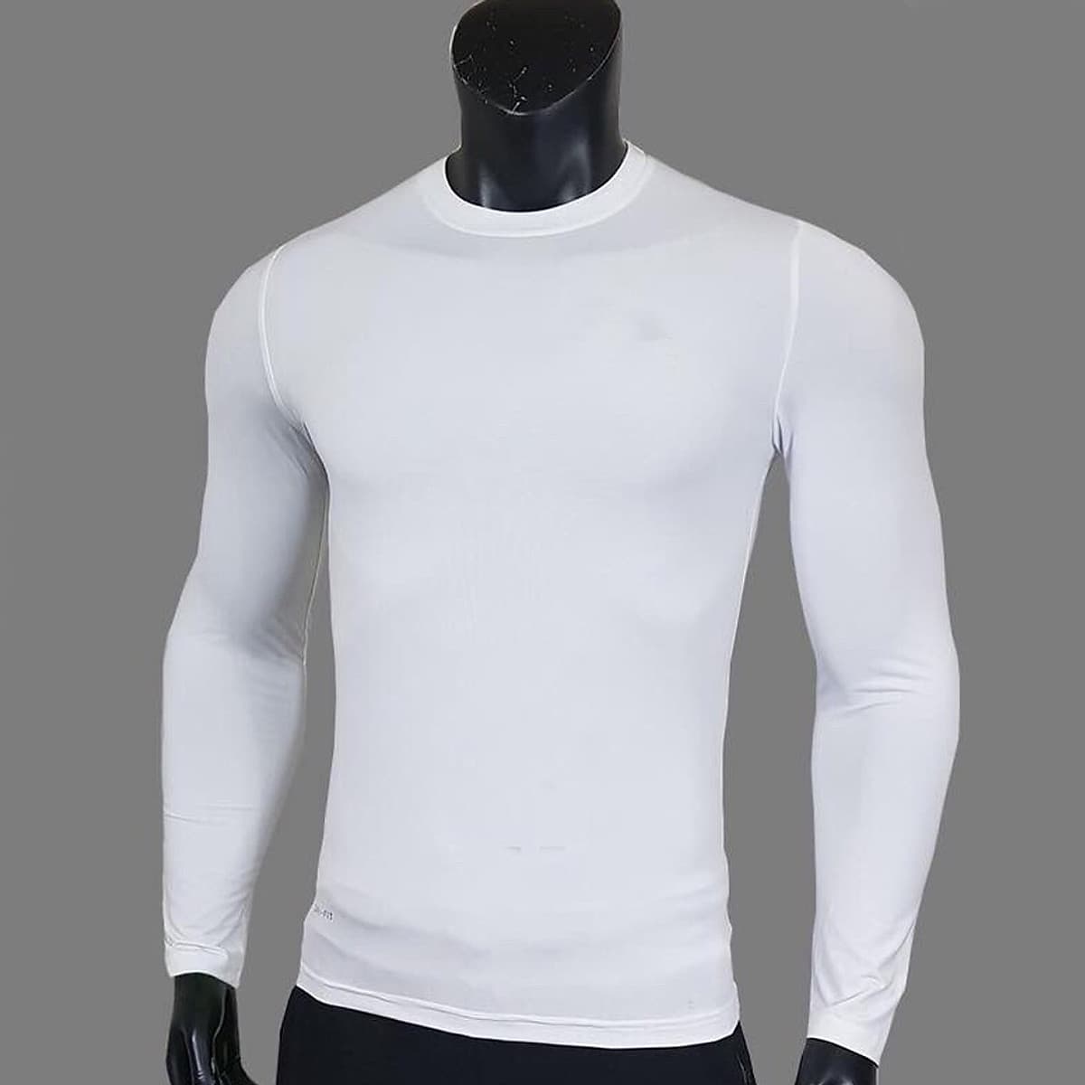 Áo Body Thể Thao Nam Dài Tay Giữ Nhiệt Tập Gym Bóng Đá Co Dãn AS11