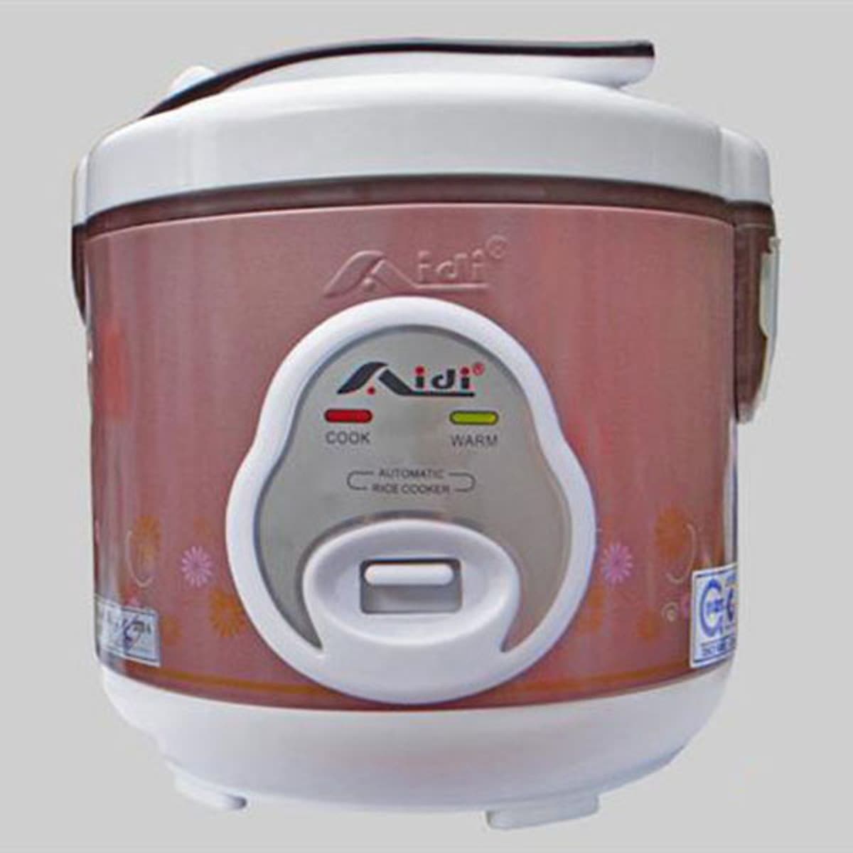 Nồi Cơm Điện Tự Động Nắp Gài Aidi MR-SM 88S (1 lít) - Màu Ngẫu Nhiên - Chính Hãng