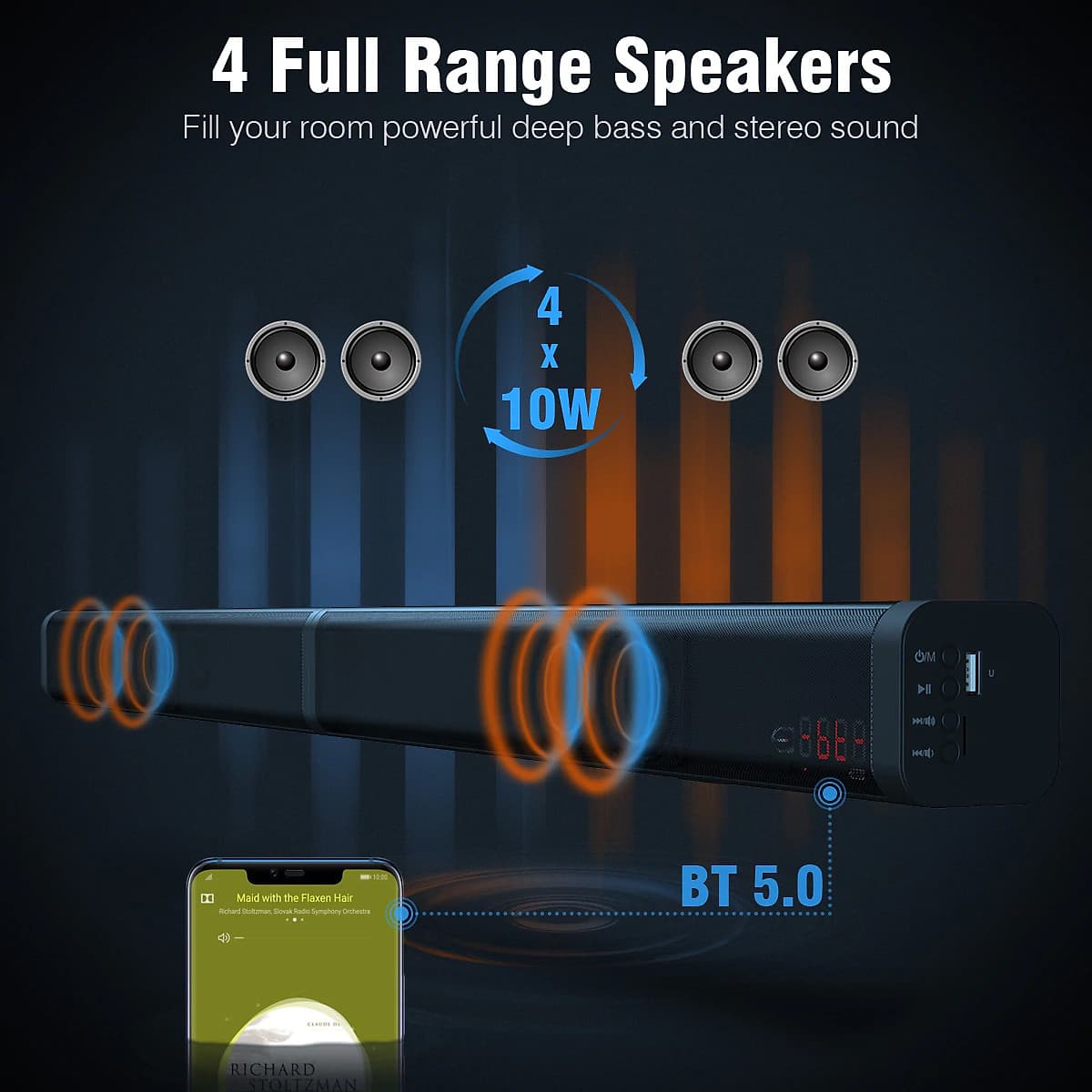 loa soundbar loa thanh karaoke dùng tivi smart SK30EK 