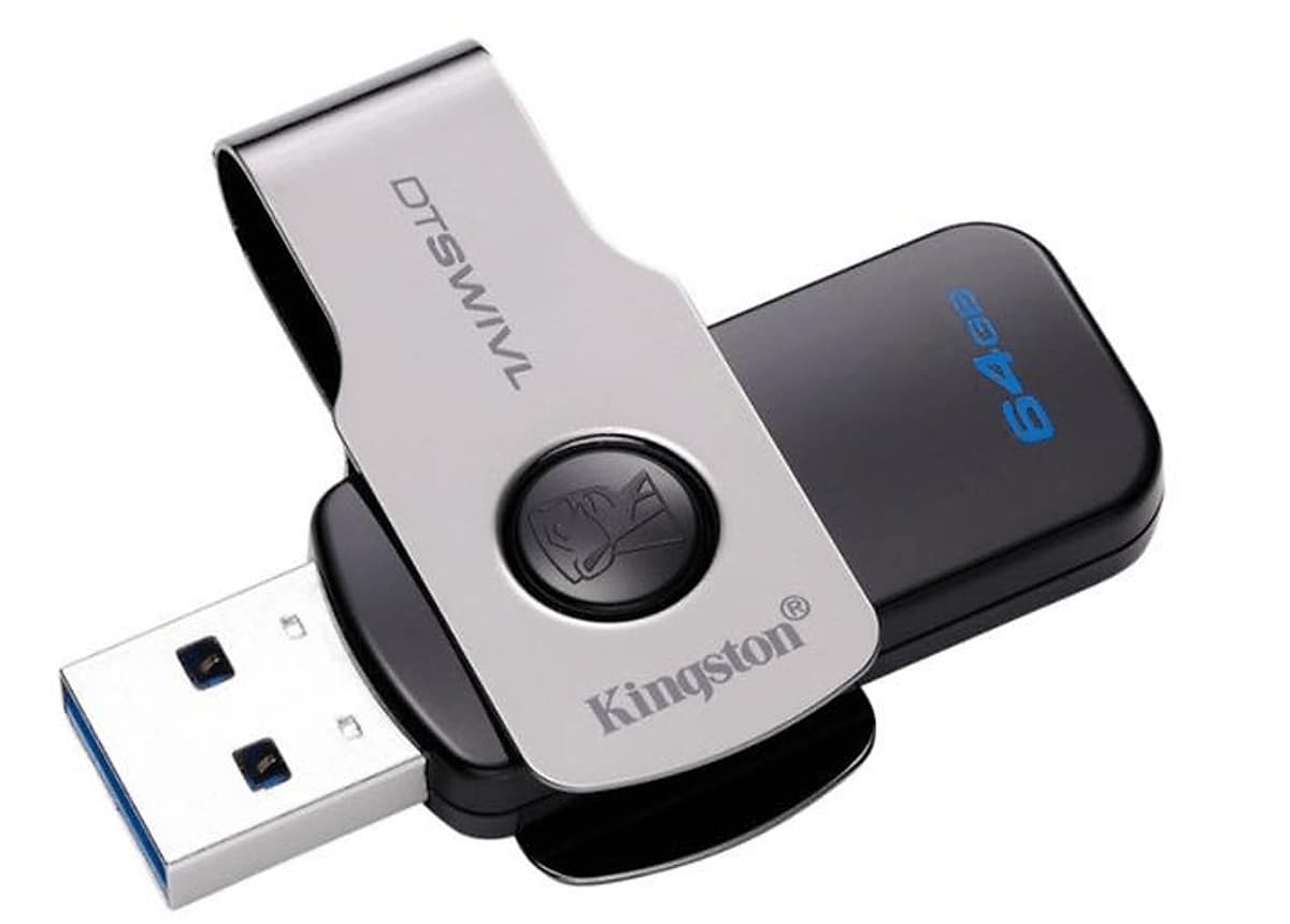 USB Kingston 64GB USB3.0 DTSWIVL(DTSWIVL/64GB) - Hàng Chính Hãng