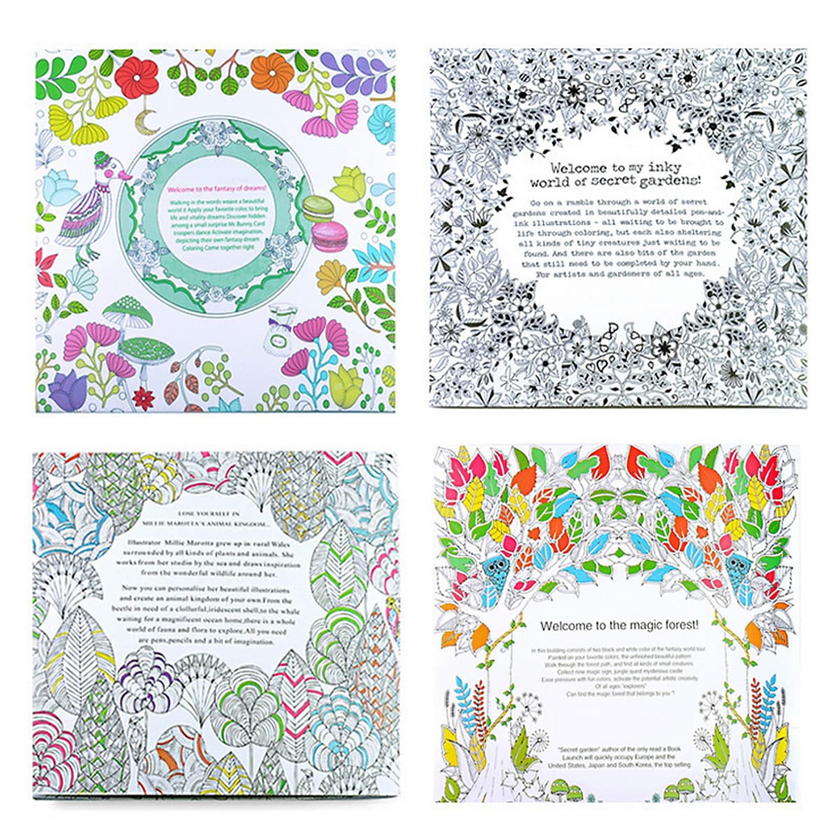 24 Pages Relieve Stress for Children Adult Funny Painting Drawing Book Kill Time Coloring Book