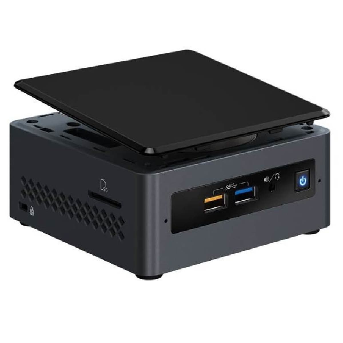 Máy tính văn phòng mini Intel NUC7CJYH - Chưa bao gồm RAM & SSD - Hàng Chính Hãng