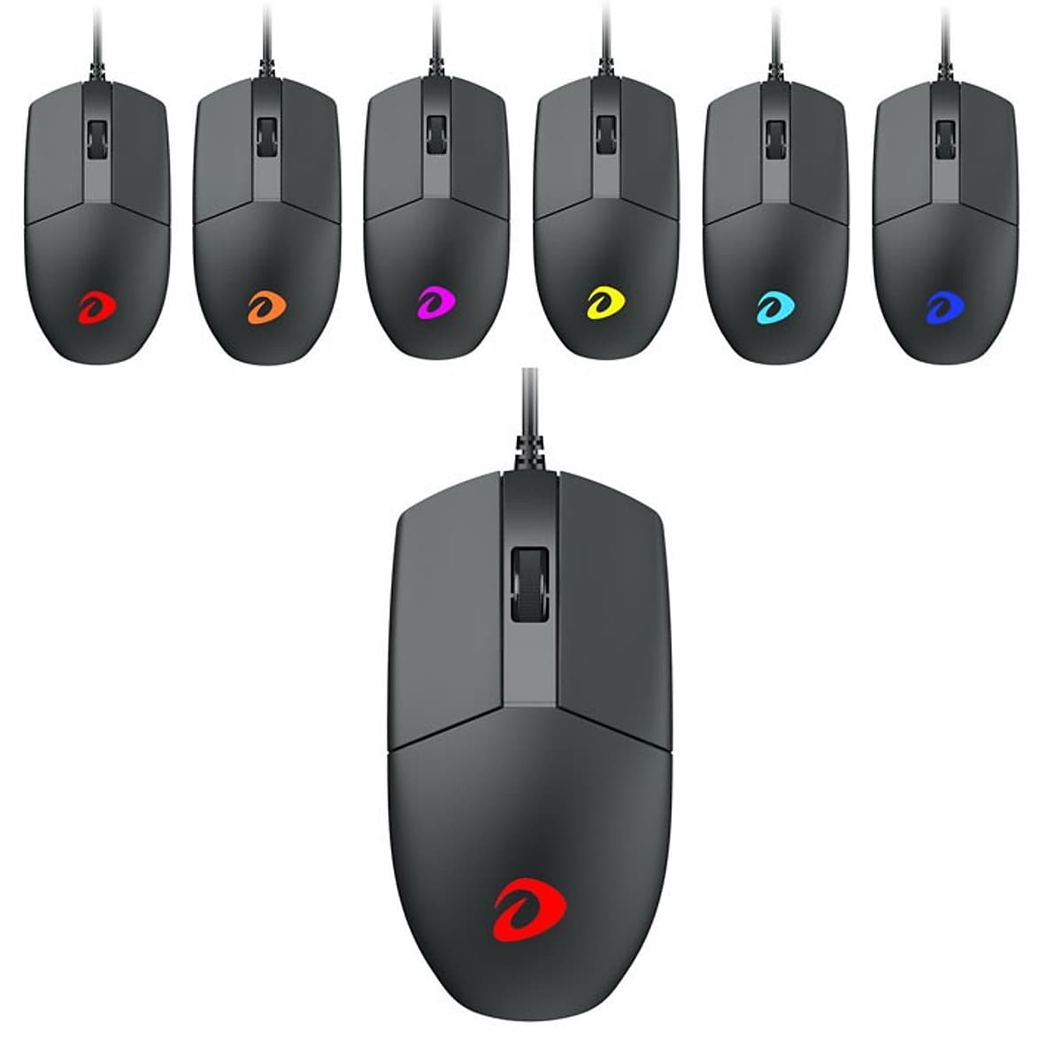 Chuột máy tính có dây DareU LM130 (USB) - Hàng Chính Hãng