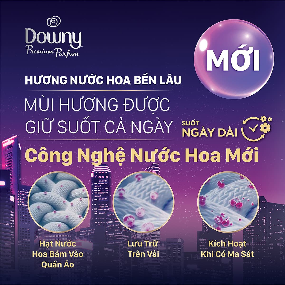 Nước Xả Vải Downy Đam Mê Dạng Túi 2.3L 