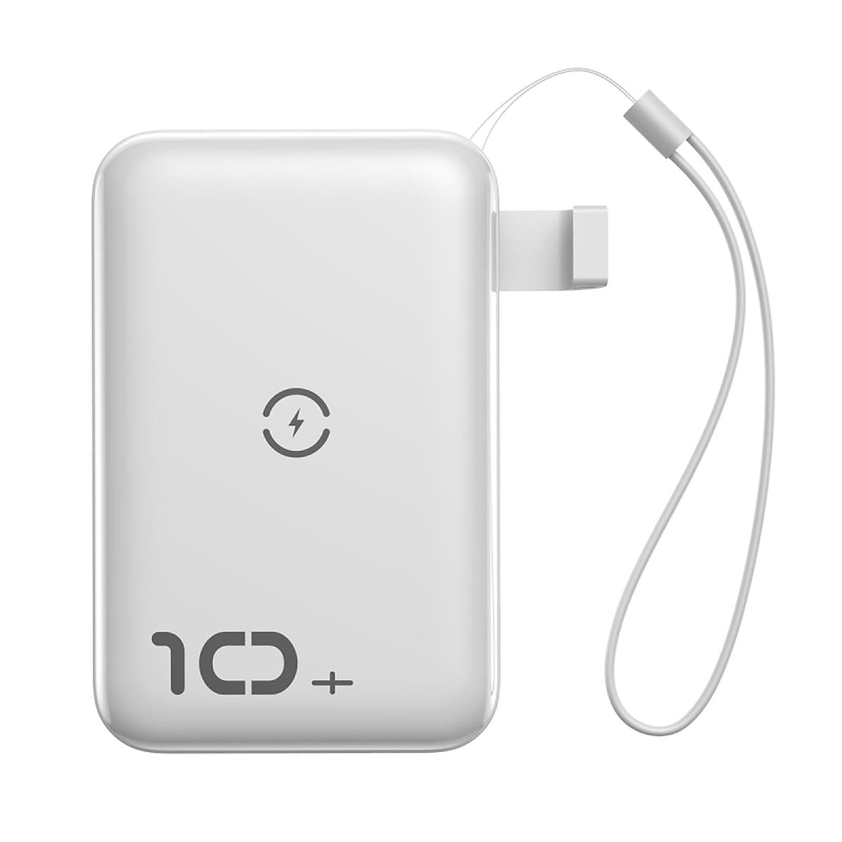 Pin dự phòng tích hợp sạc nhanh không dây 10.000 mAh  Mini S (10W Wireless, 18W PD/ Quick Charge 3.0) Baseus - Hàng chính hãng