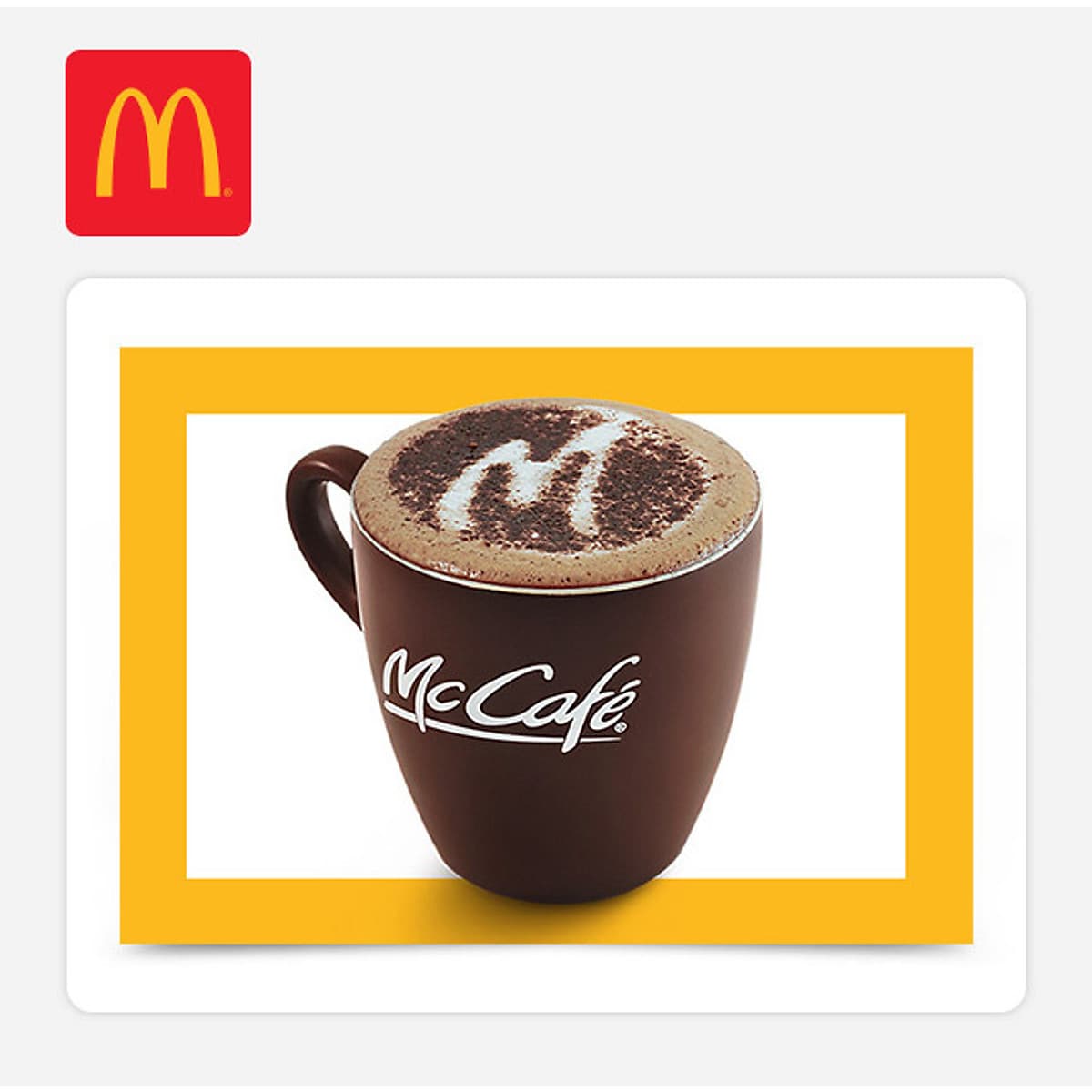 McDonald's - 1 Cà Phê (cà phê Vietnam/ Americano/ Cappuccino) - E-code - 25k Coffee