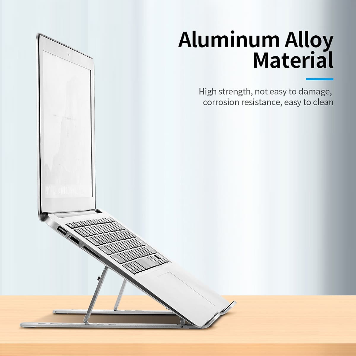 Giá Đỡ Laptop Hợp Kim Nhôm 7 Cấp Độ Điều Chỉnh Chống Trượt Gấp Gọn