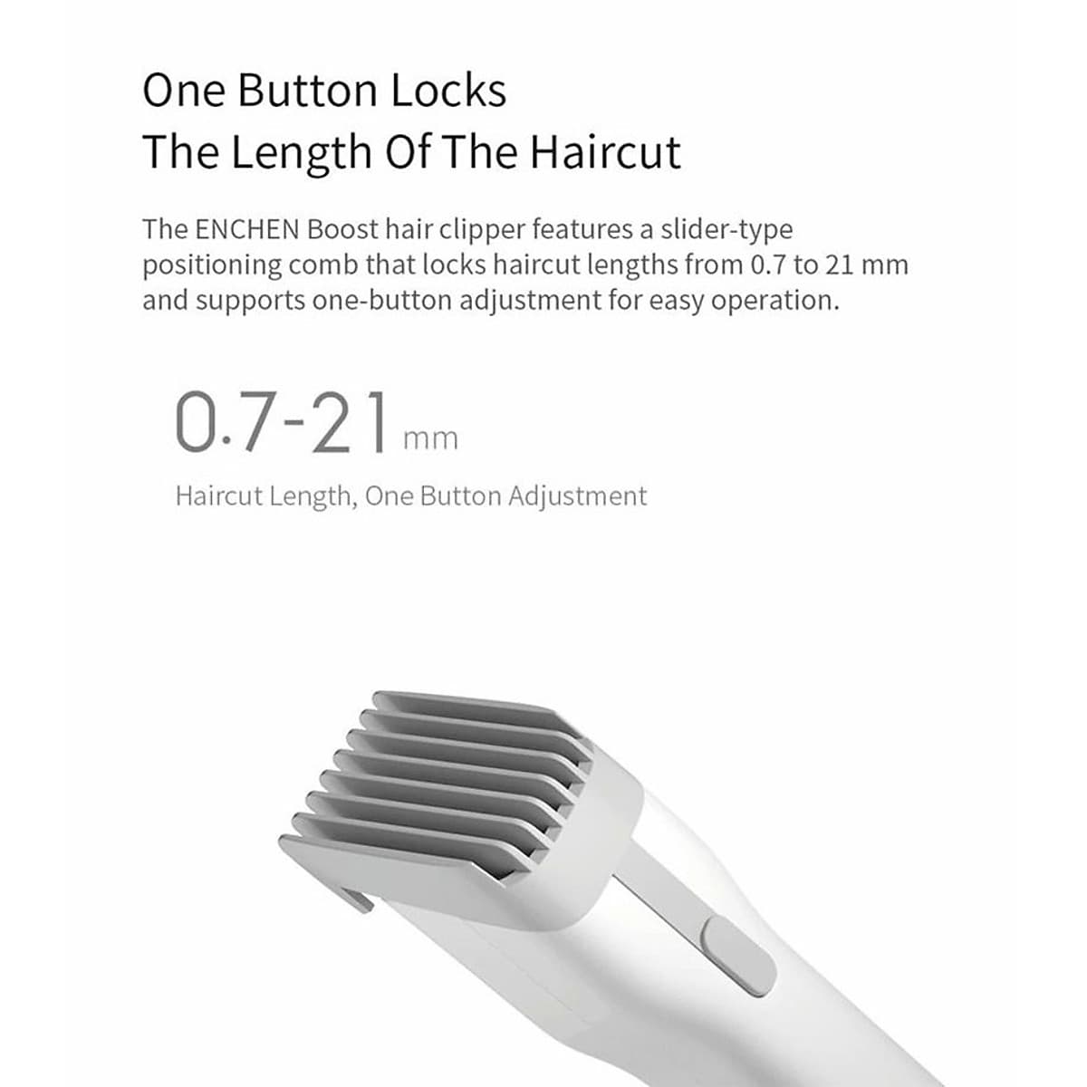Tông đơ cắt tóc xiaomi Enchen Boost phiên bản mới 2020 hàng chính hãng