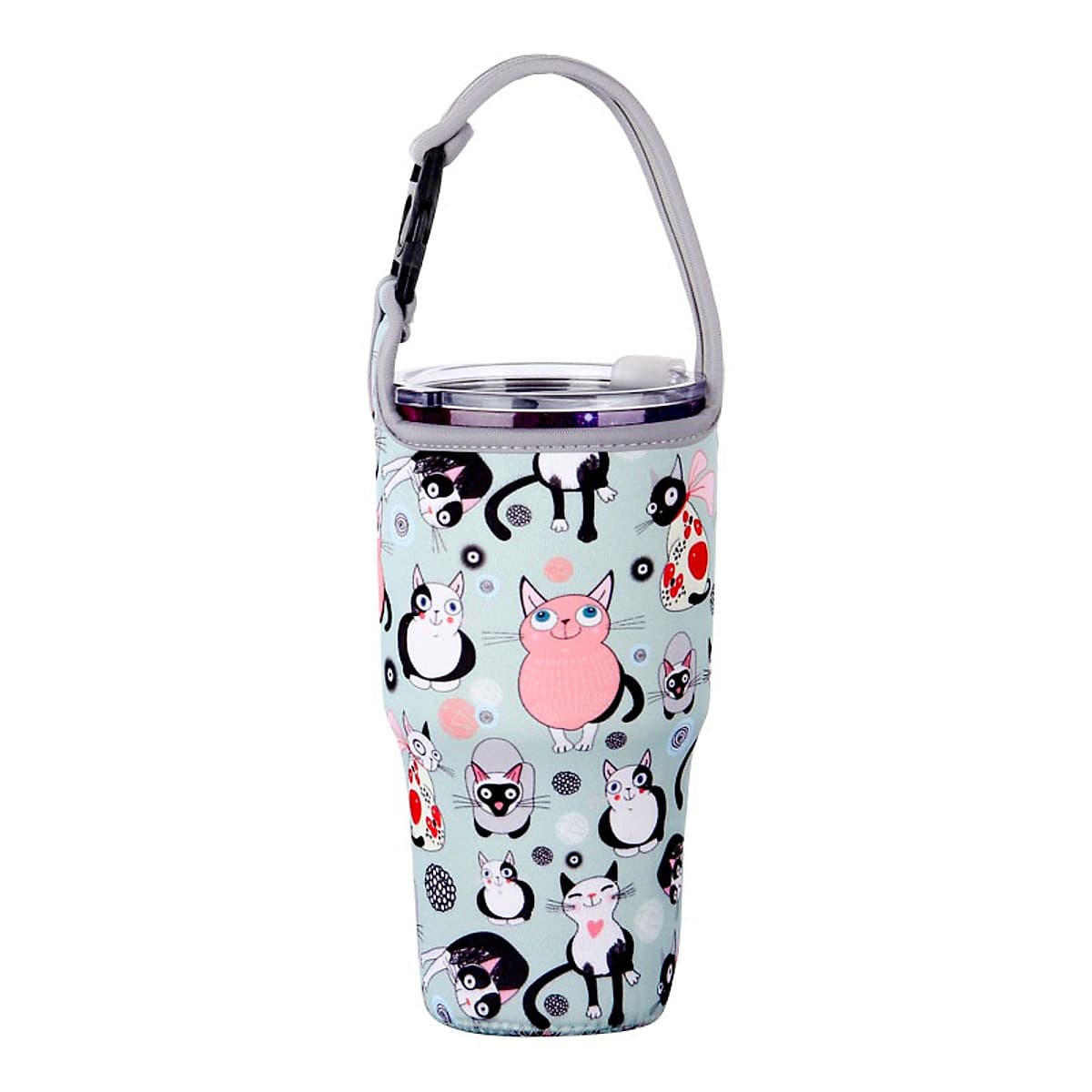 Túi Đựng Ly Giữ Nhiệt Lớn 900ml - Nhiều Hoa Văn