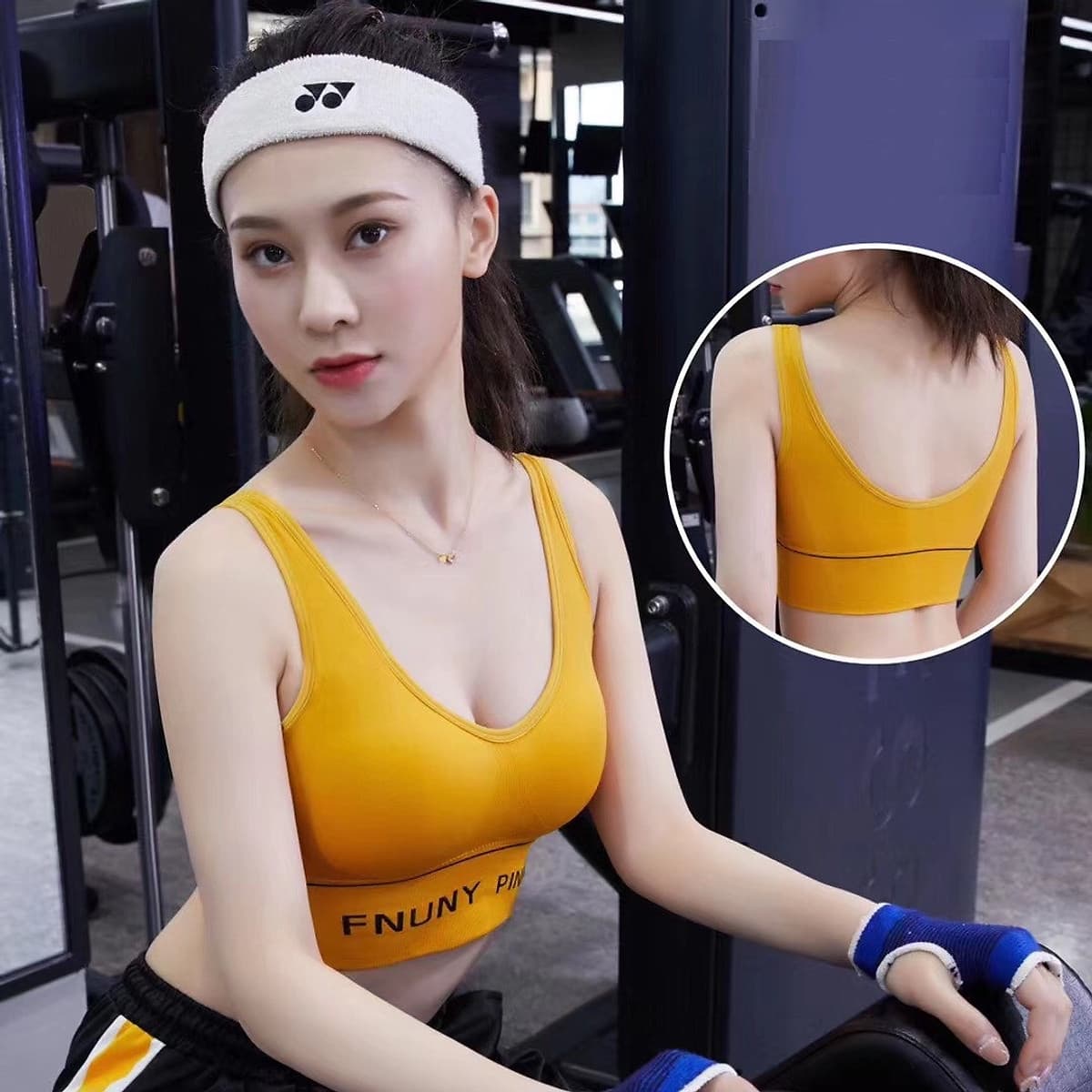 Bộ 2 Áo Tập Gym Nữ Cao Cấp - Chất Liệu Dệt Kim Co Giãn Thấm Hút Mồ Hôi Tốt - Áo Tập Yoga - Br07