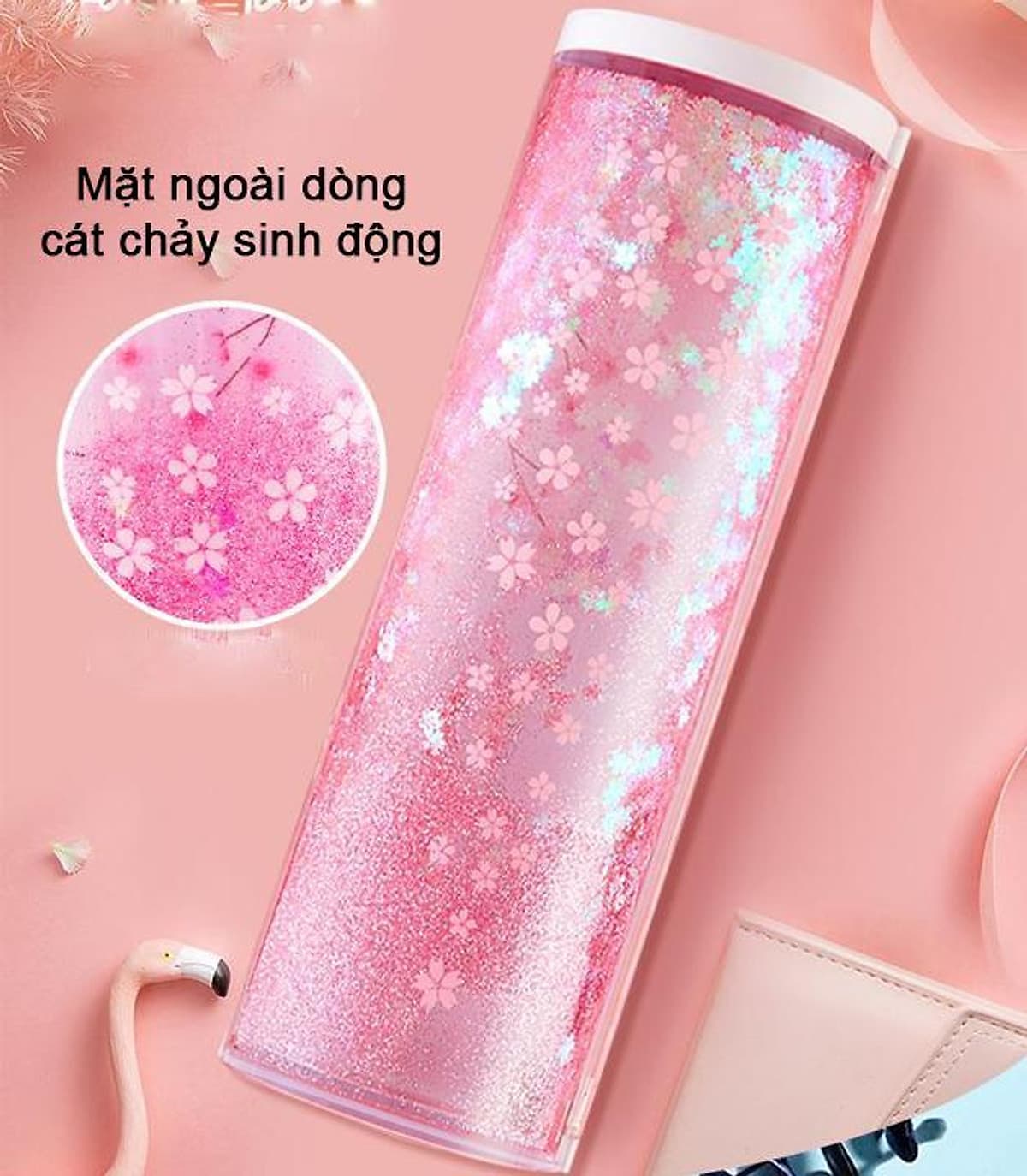 Hộp bút đa năng thông minh có kim tuyến có mật khẩu cơ xoay dành cho học sinh rất tiện lợi