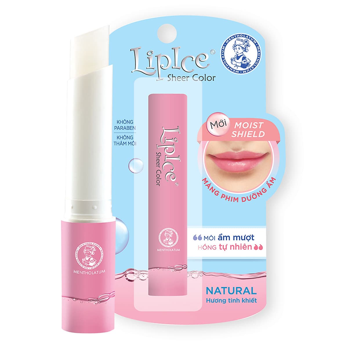 Son dưỡng có màu tự nhiên Lipice Sheer Color 2.4g