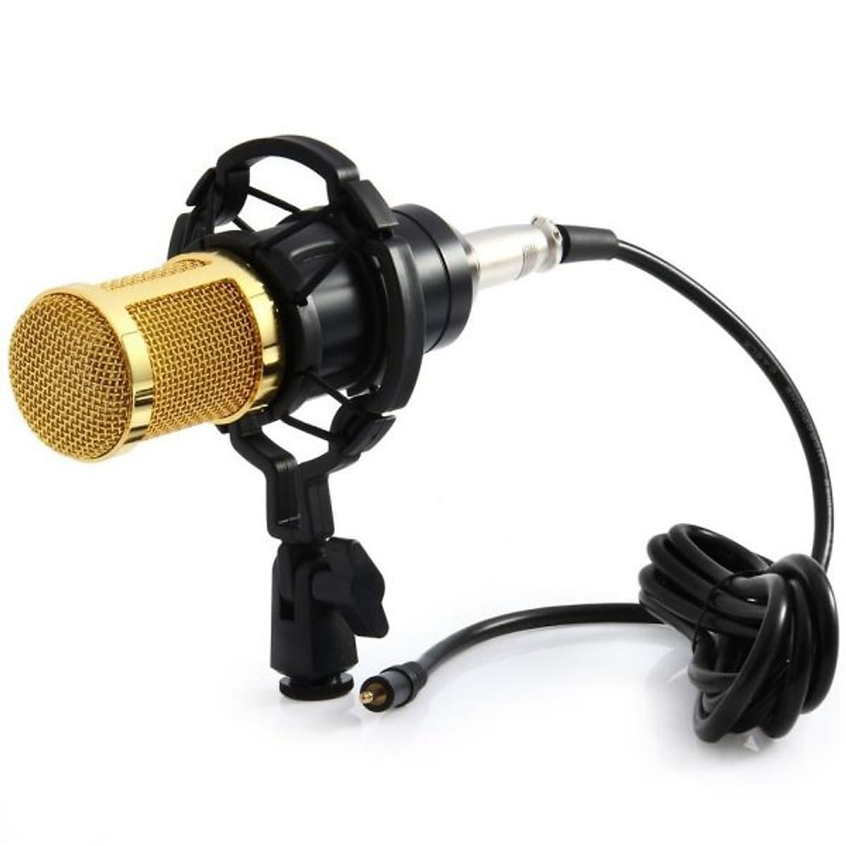 Bộ Micro livestream tại nhà BM 800 (kèm bông lọc, chân mic) - giao màu ngẫu nhiên