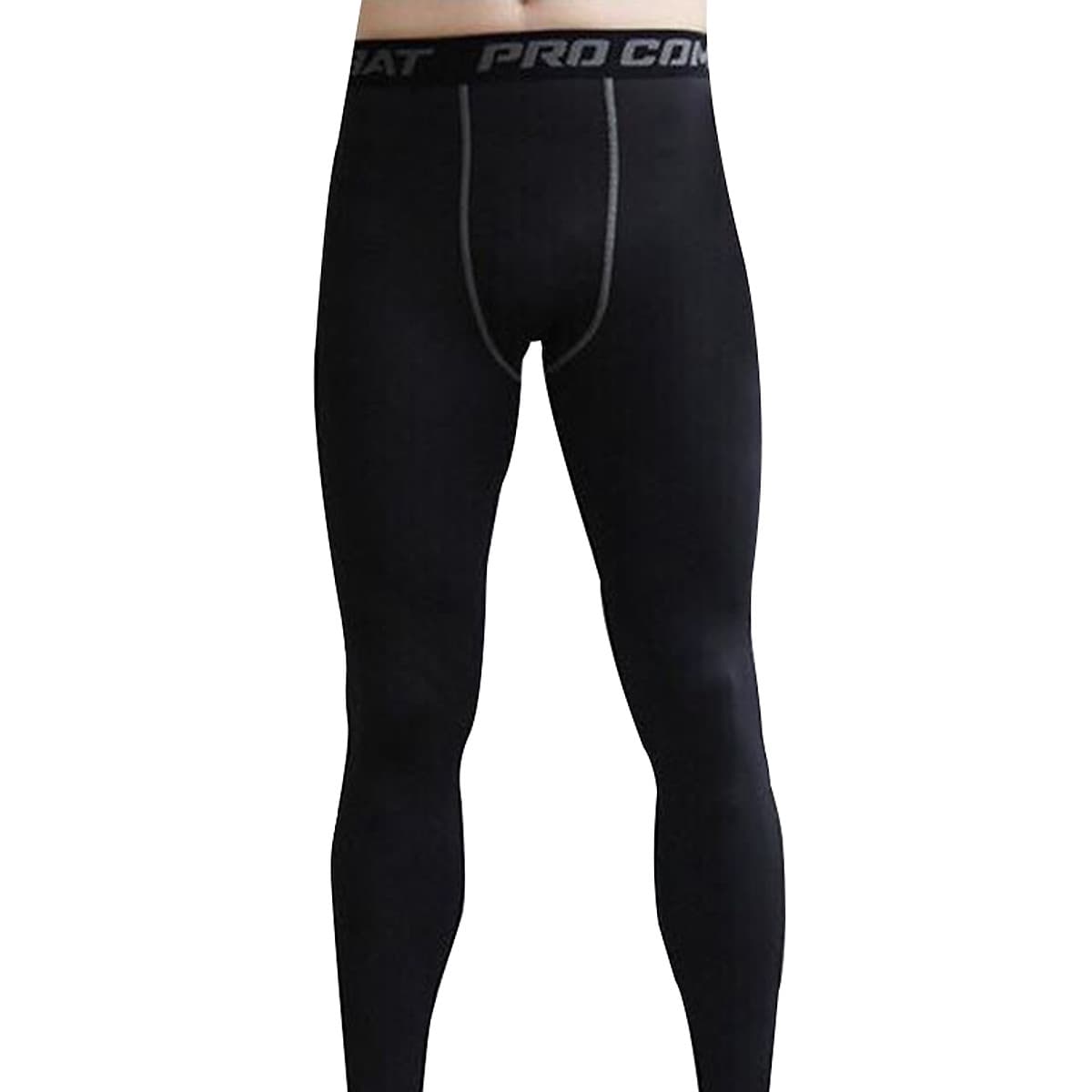Quần giữ nhiệt COMBAT PRO Quần Legging Nam tập Gym bóng đá bóng rổ