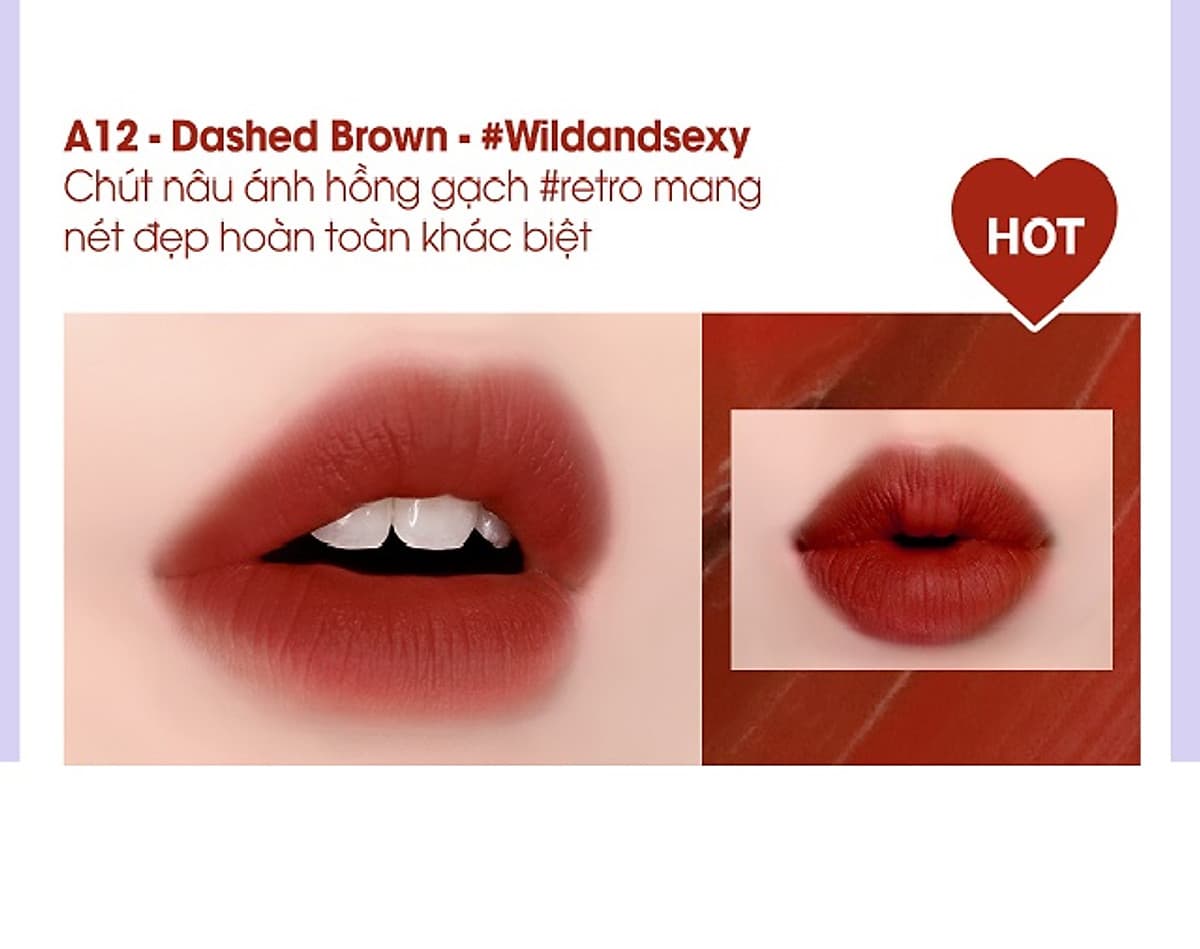 Son Kem Lì Black Rouge Air Fit Velvet Tint – Hàn Quốc