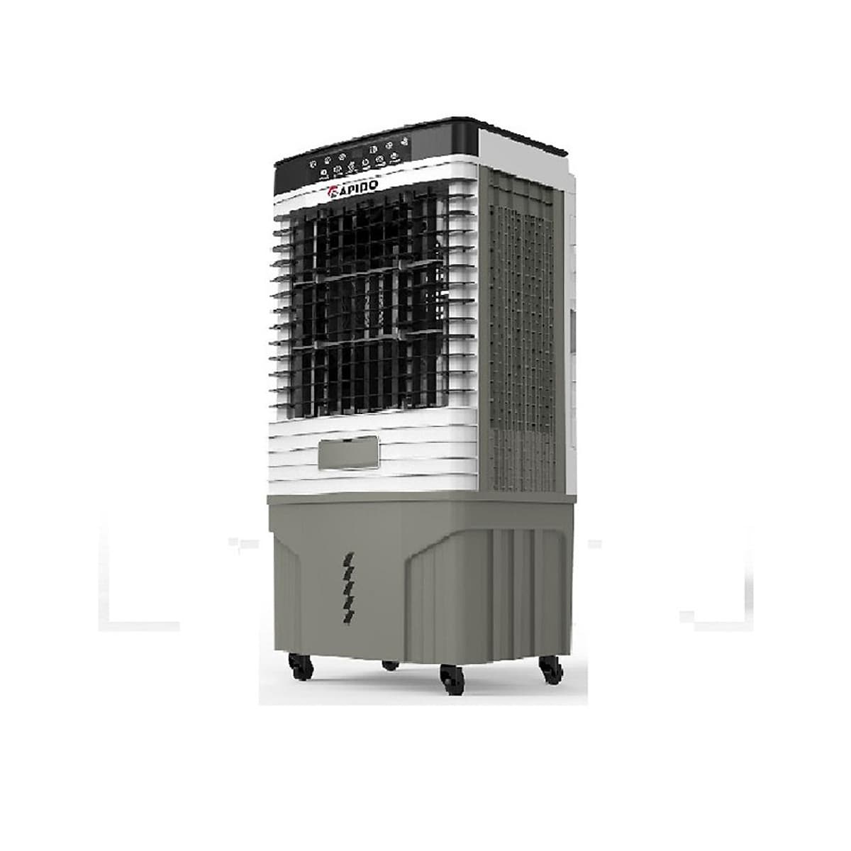 Quạt điều hòa không khí Rapido TURBO 9000D (Điều khiển từ xa) (Có thể lắp thêm tấm lọc nano) - Hàng Chính Hãng