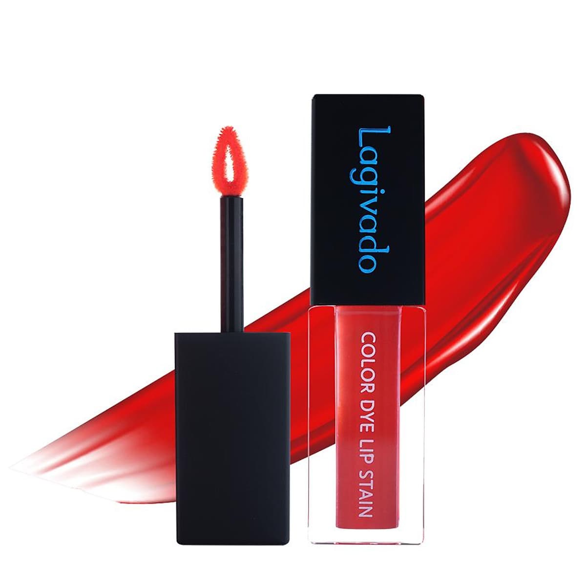 Son kem lì lên màu chuẩn, lâu trôi Hàn Quốc Lagivado Color Dye Lip Stain dạng nước 4,5 gram – 04 màu son