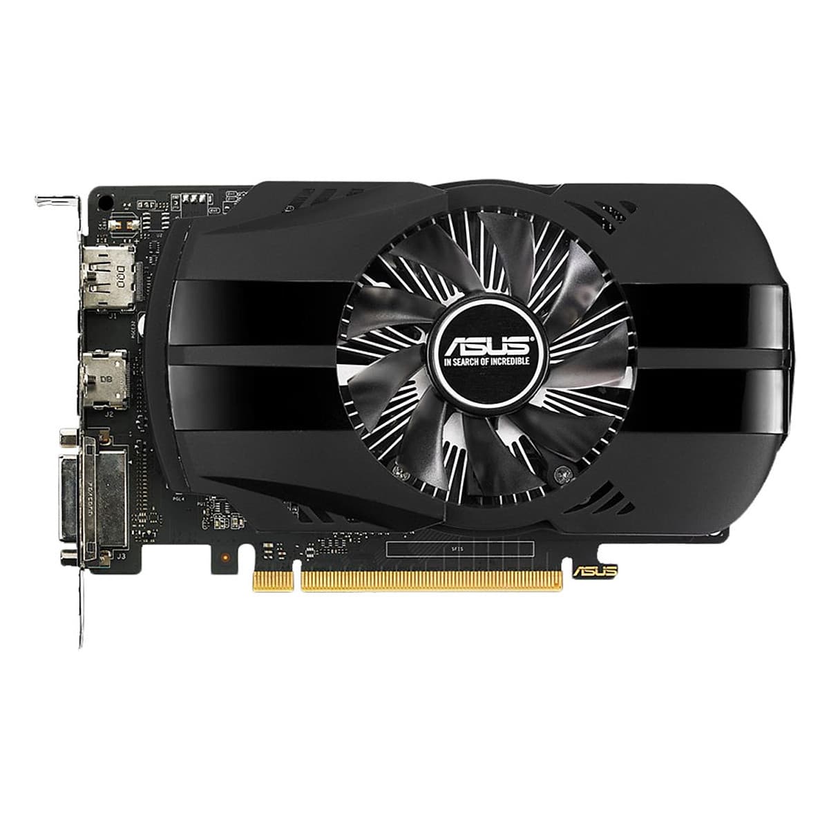 Card Màn Hình VGA ASUS PH-GTX1050TI 4GB 128bit 1Fan HDMI DVI DP - Hàng Chính Hãng