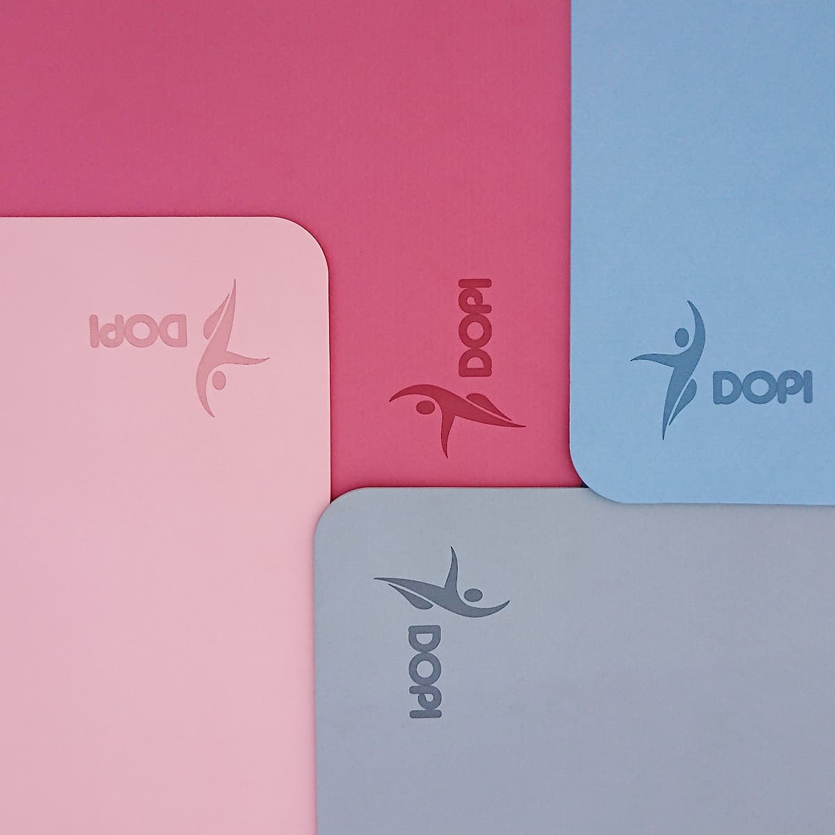 Thảm tập yoga DOPI cao cấp siêu bám DP3500 tặng kèm túi và dây