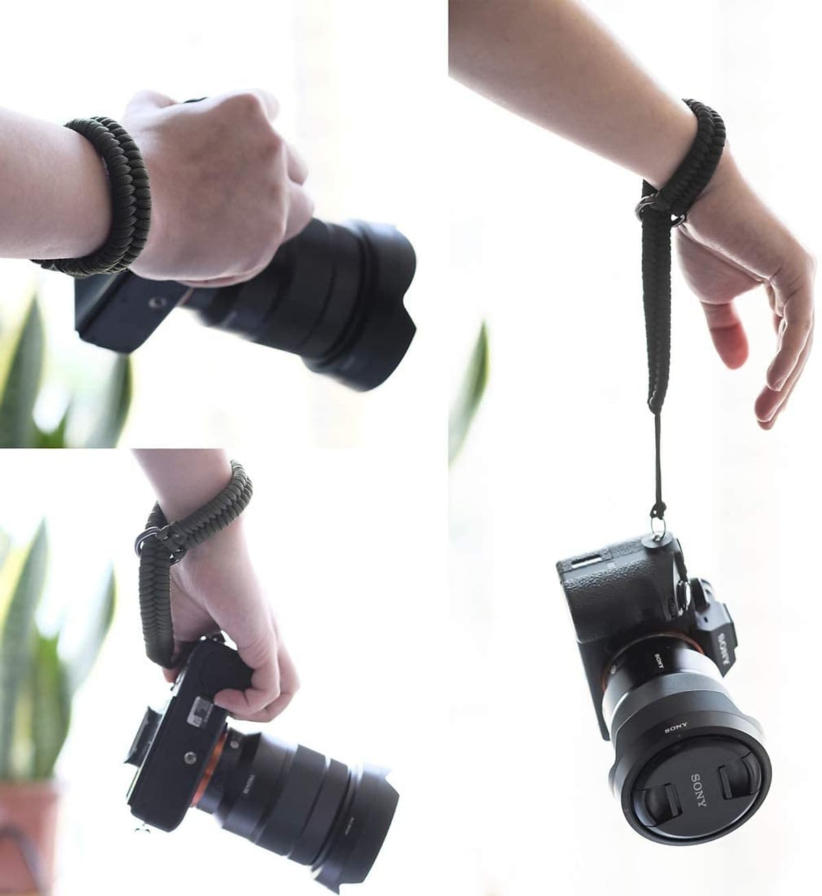 Dây đeo máy ảnh cổ tay Cammix - Wrist Strap Dây Dù Paracord - Dây đeo cổ tay dành cho máy ảnh Fujifilm, Sony, Canon, Nikon... - Hàng chính hãng