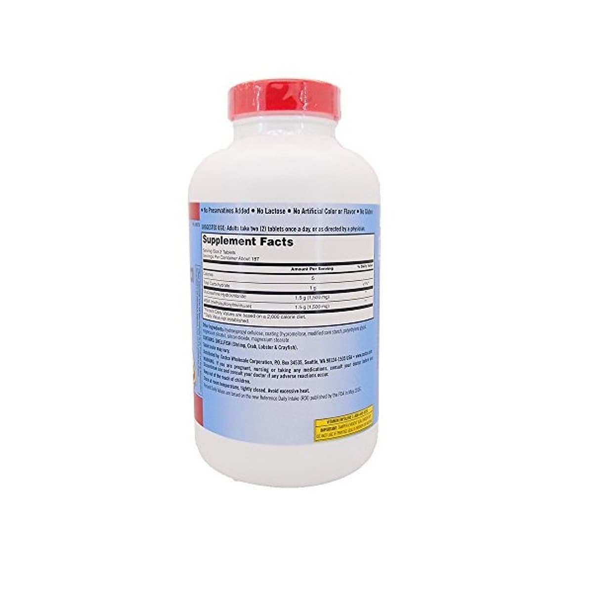 Thực phẩm bảo vệ sức khỏe KIRKLAND Signature Glucosamine With MSM
