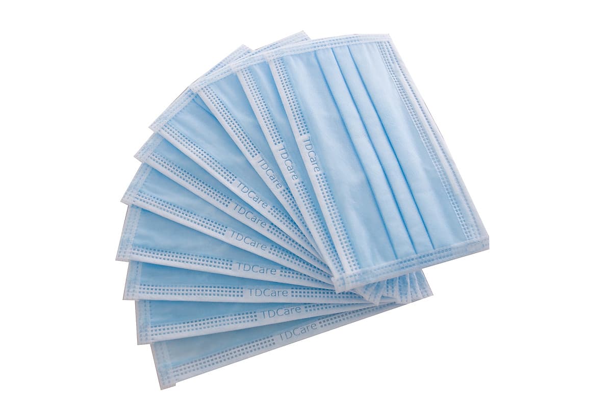 BỘ 2 HỘP KHẨU TRANG Y TẾ TDCare -4 LỚP (XANH/ TRẮNG/ XÁM)